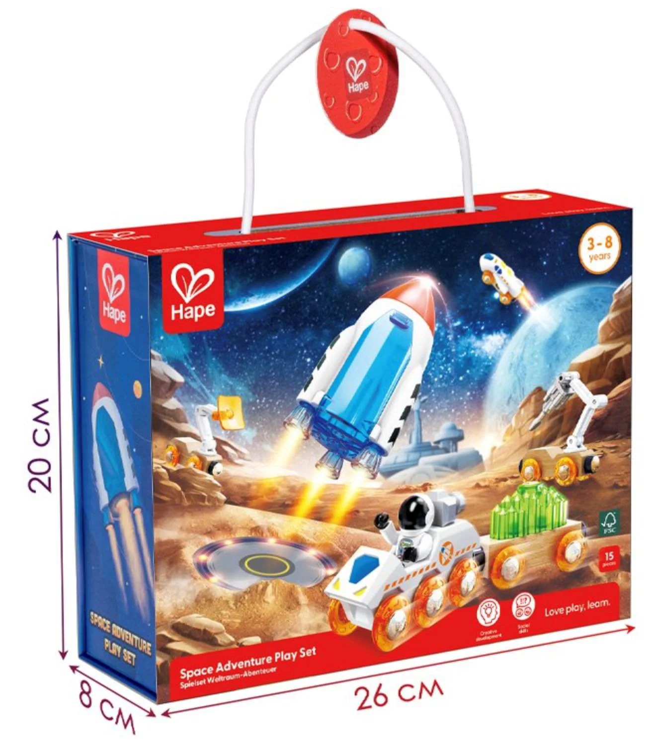 Set de joaca Hape Aventuri spatiale foto