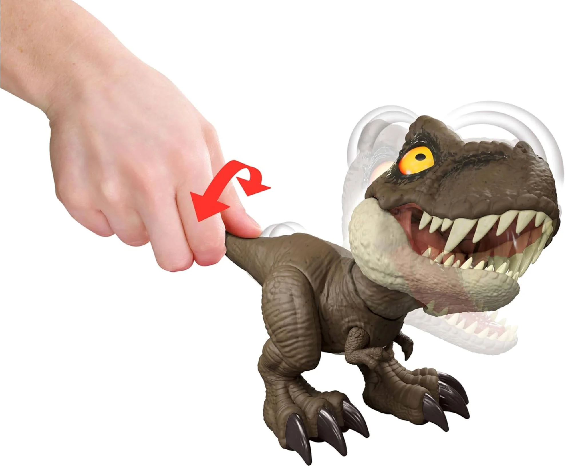 Jucarie interactiva Mattel Tiranosaur Rex, Lumea Jurasica foto