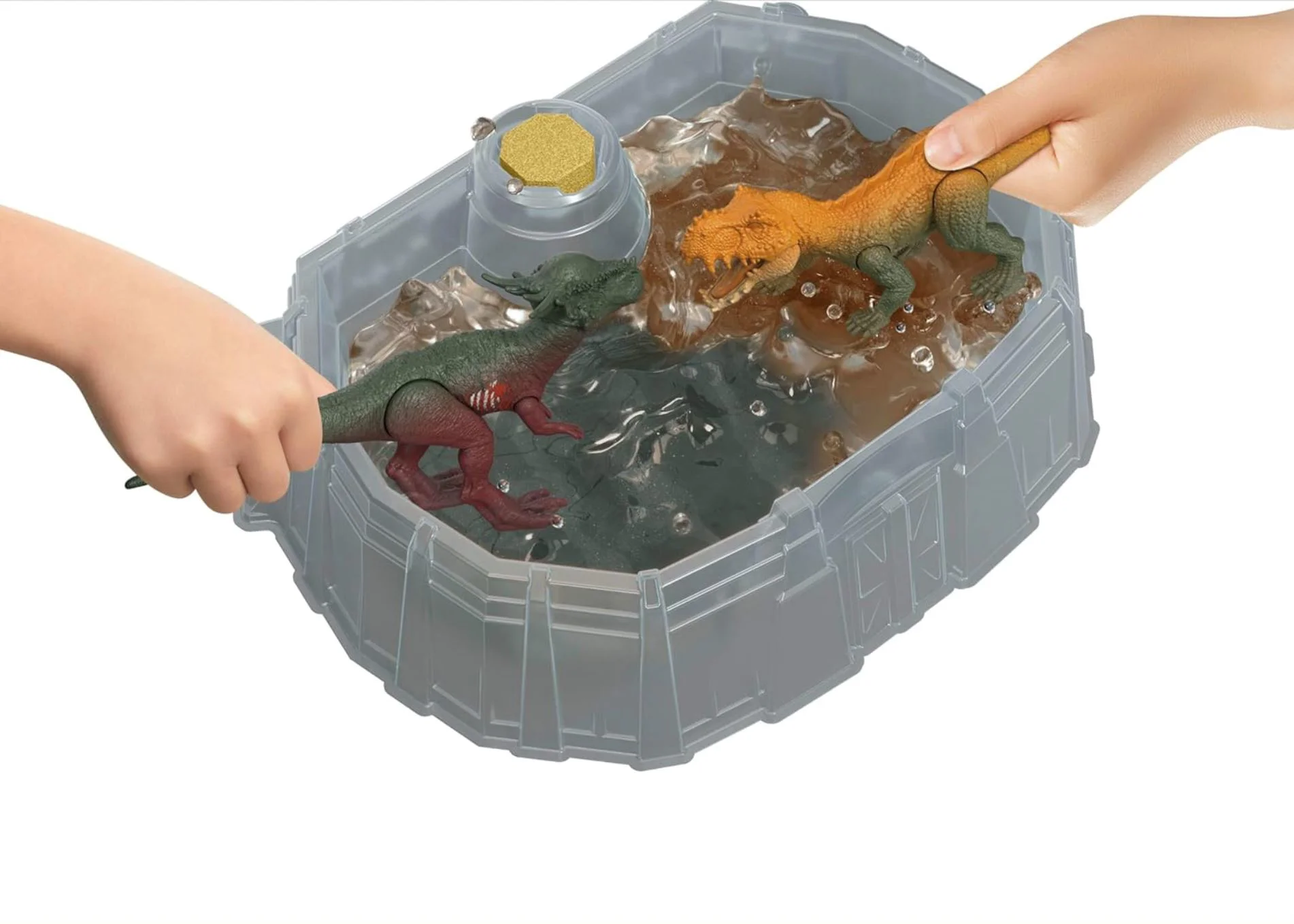Set de joaca Mattel Batalia dinozaurilor foto