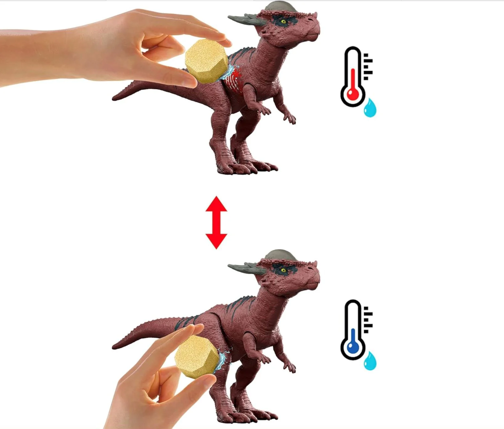 Set de joaca Mattel Batalia dinozaurilor foto