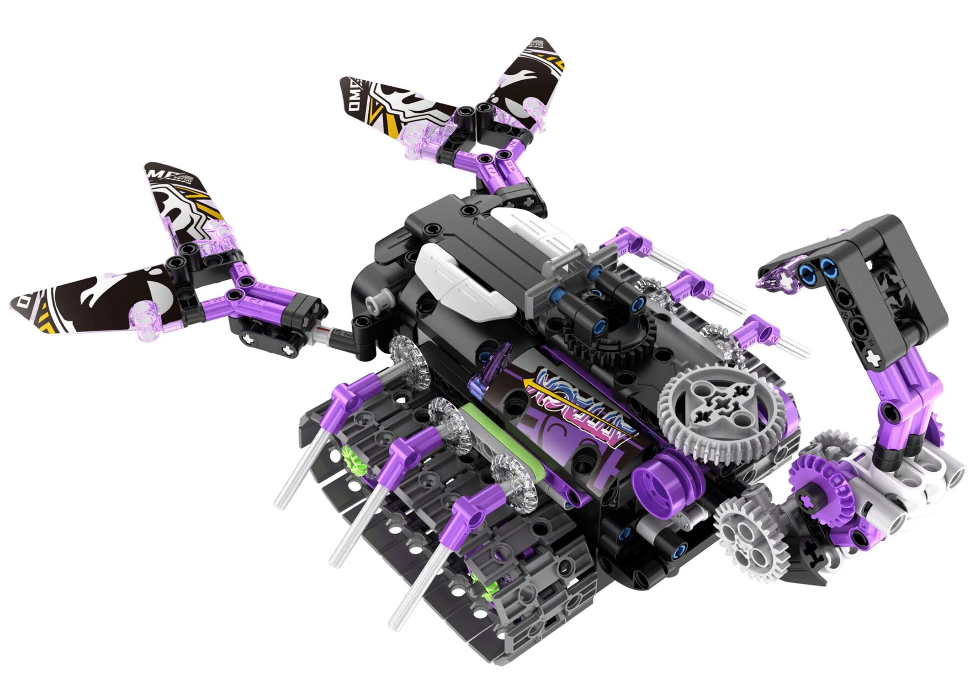 Set de construcie 3 n 1 iM Master Robot transformer, cu telecomanda, 458 el. foto