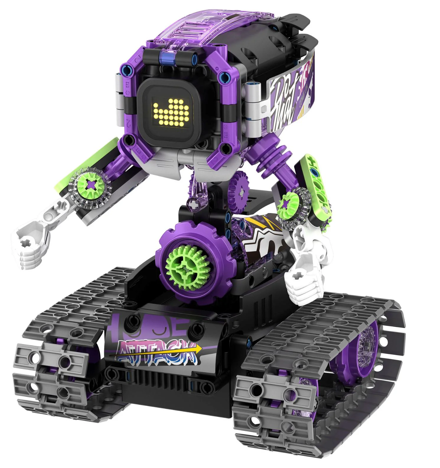 Set de construcie 3 n 1 iM Master Robot transformer, cu telecomanda, 458 el. foto