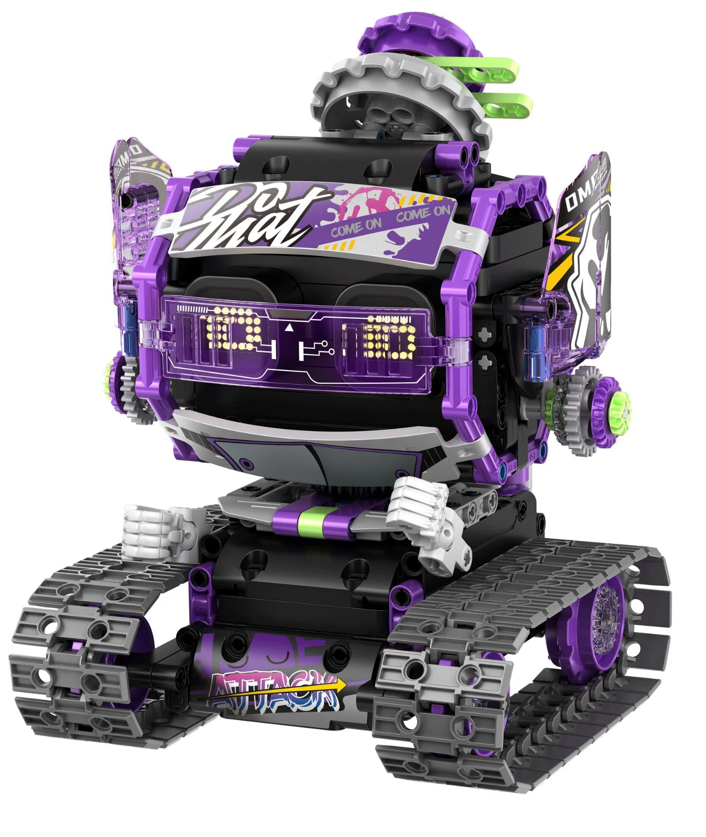 Set de construcie 3 n 1 iM Master Robot transformer, cu telecomanda, 458 el. foto