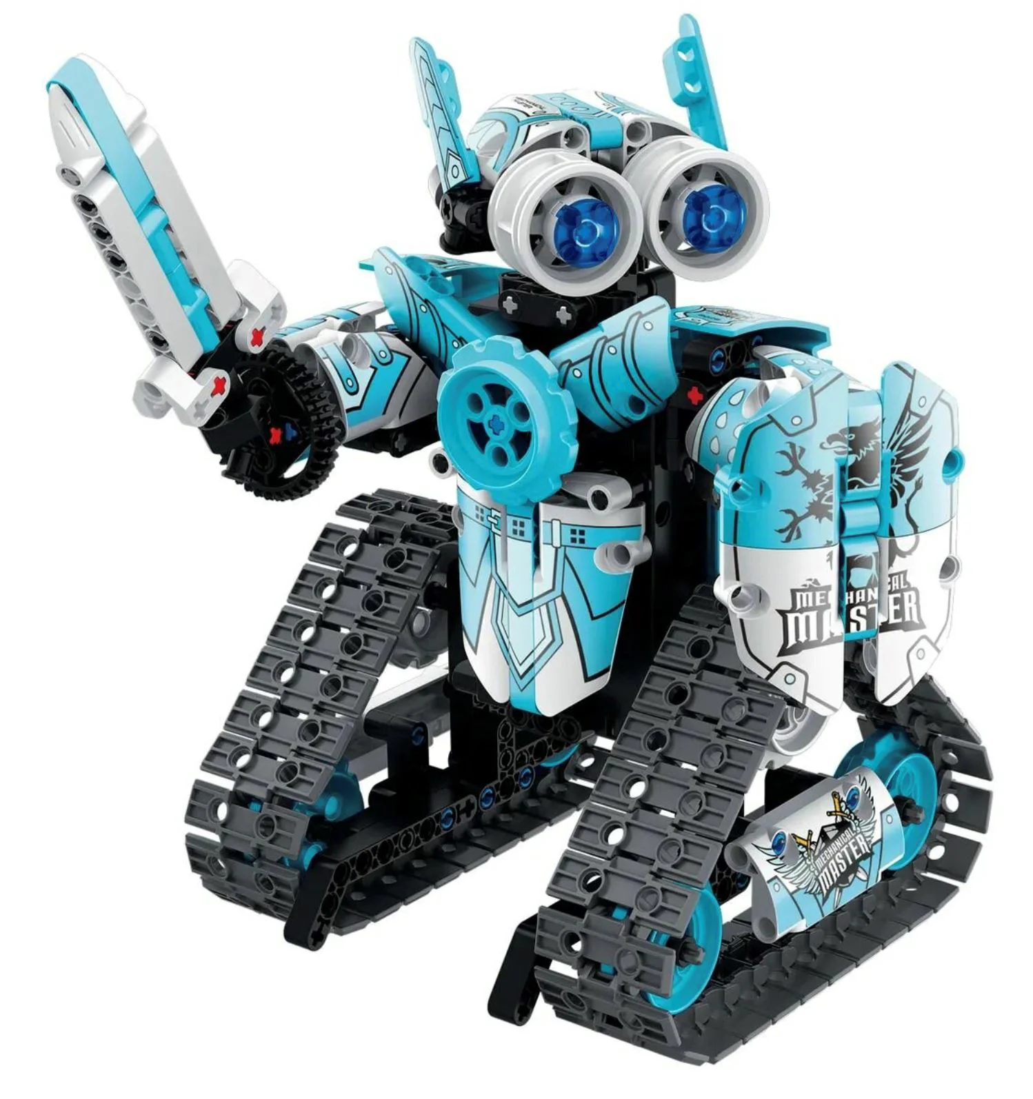 Set de constructie 3 in 1 iM Master Robot transformer, cu telecomanda, 398 el. foto