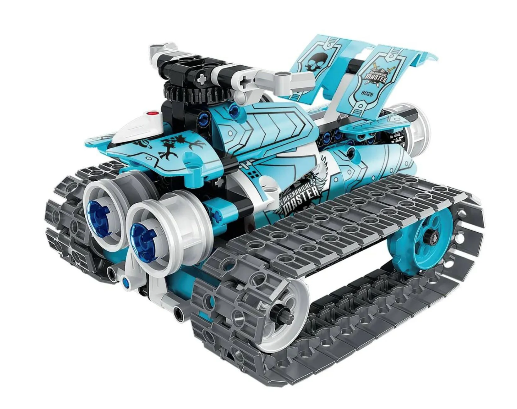 Set de constructie 3 in 1 iM Master Robot transformer, cu telecomanda, 398 el. foto