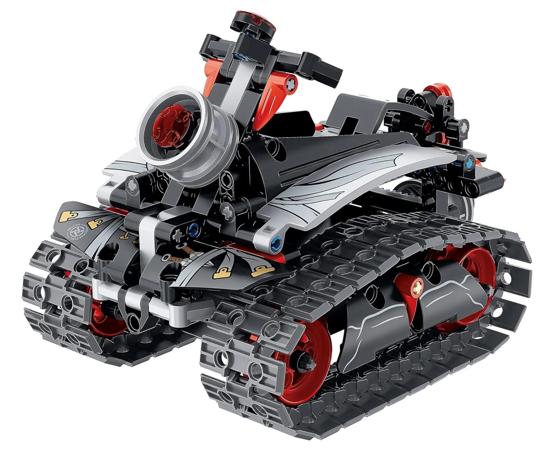 Set de constructie 3 in 1 iM Master Robot Rosu, cu telecomanda, 419 el. foto