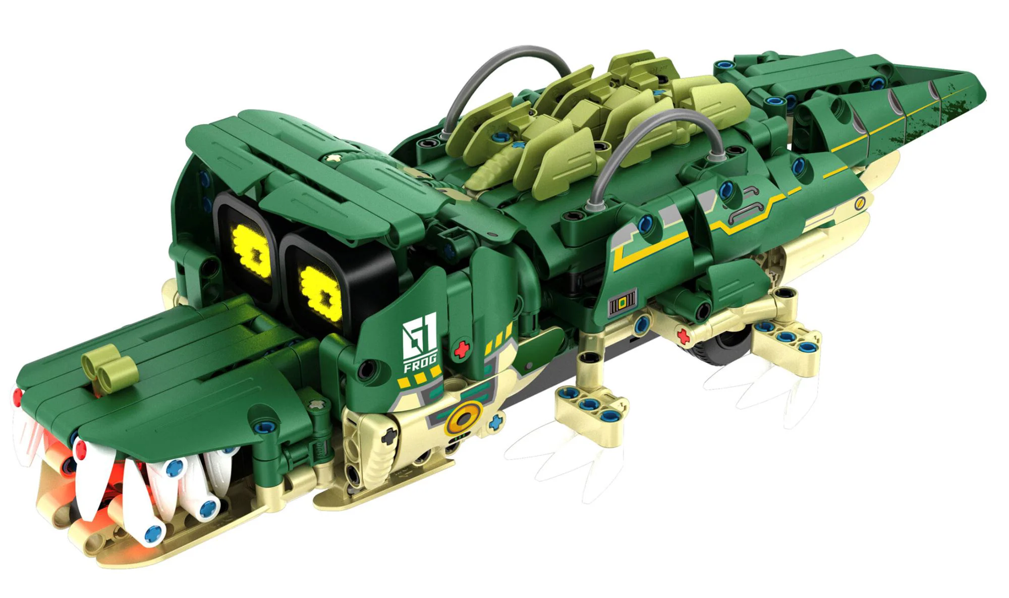 Set de constructie 3 in 1 iM Master Crocodil, cu telecomanda, 513 el. foto