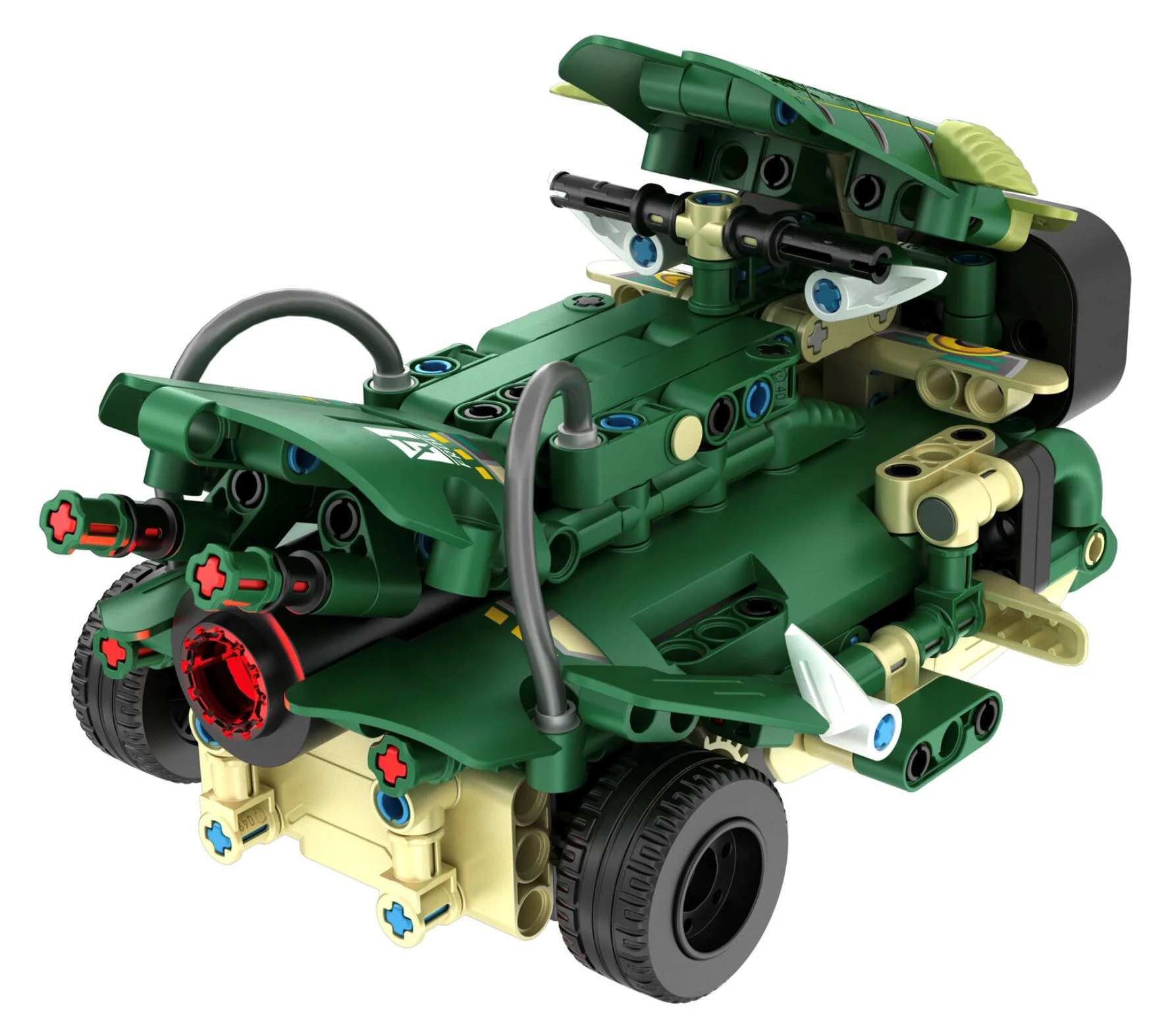 Set de constructie 3 in 1 iM Master Crocodil, cu telecomanda, 513 el. foto
