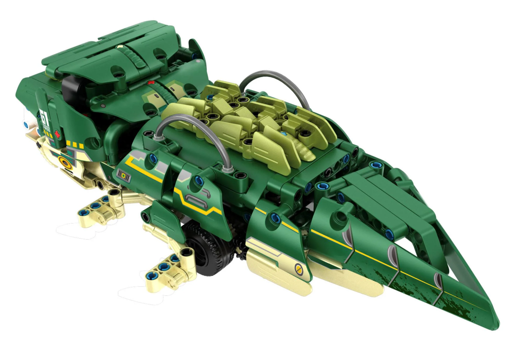 Set de constructie 3 in 1 iM Master Crocodil, cu telecomanda, 513 el. foto