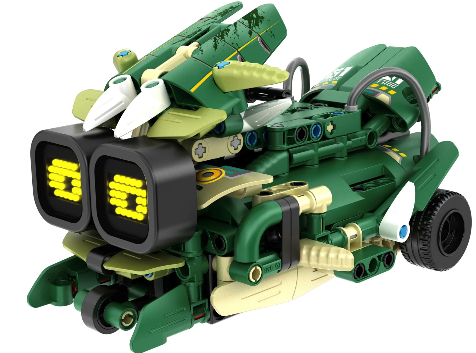 Set de constructie 3 in 1 iM Master Crocodil, cu telecomanda, 513 el. foto