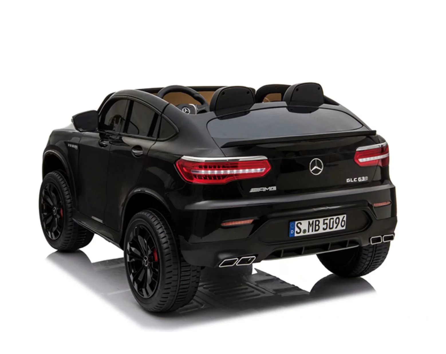 Masinuta electrica Kids car Mercedes-Benz GLC 63S, 12V7Ah, motor 35Wx2, roti EVA foto