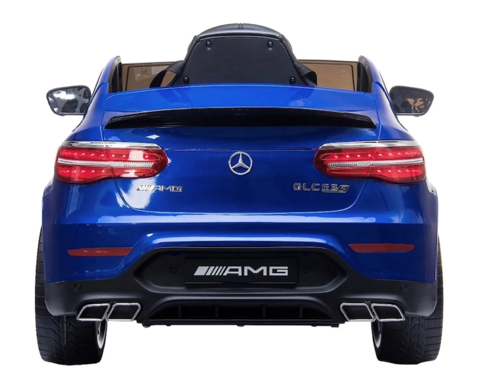 Электромобиль Kids Car Mercedes-Benz AMG GLC 63S, 12V7Ah, мотор 390x2, колеса EVA foto