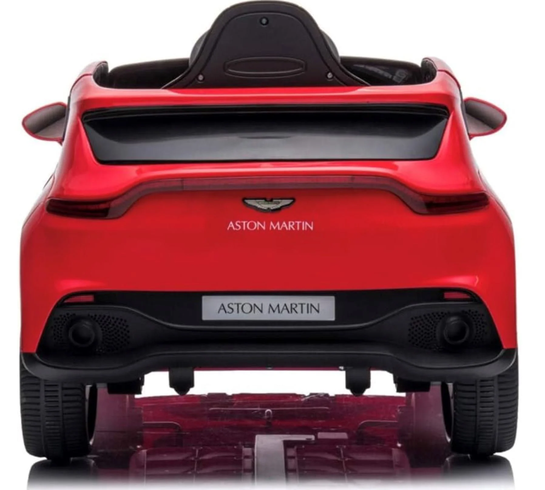 Masinuta electrica Kids car Aston Martin, 12V7Ah, motor 390x2, roti EVA, Rosu foto