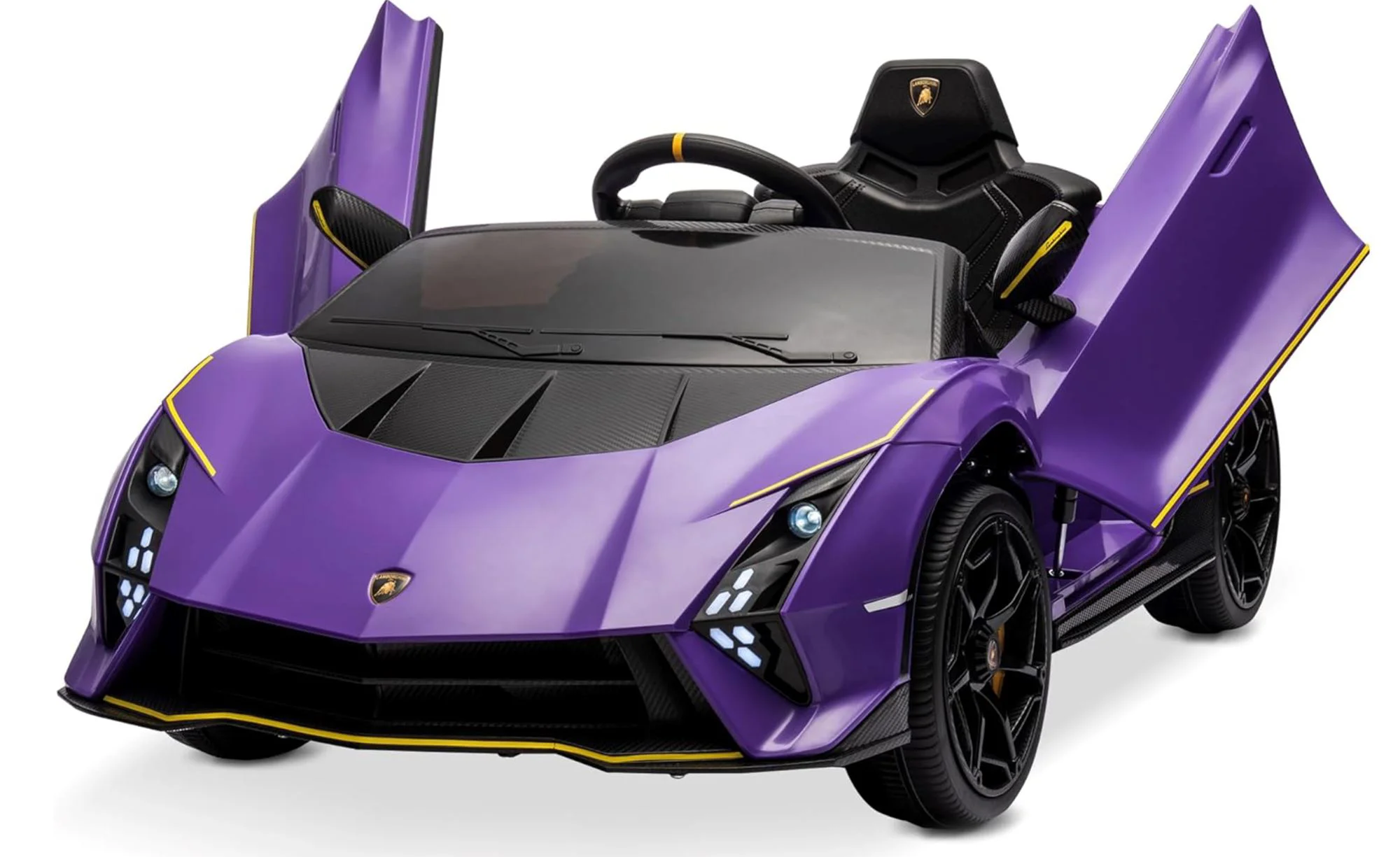 Masinuta electrica Kids car Lamborghini Autentica, 12V7Ah, motor 380x4, roti EVA foto