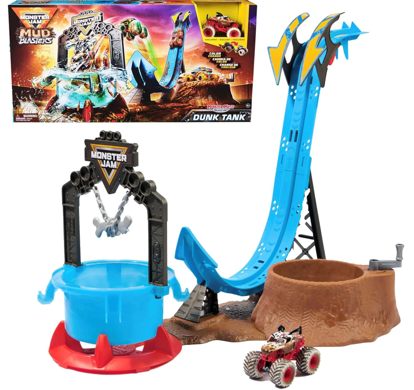 Игровой набор Spin Master Monster Jam, Mud Blasters foto