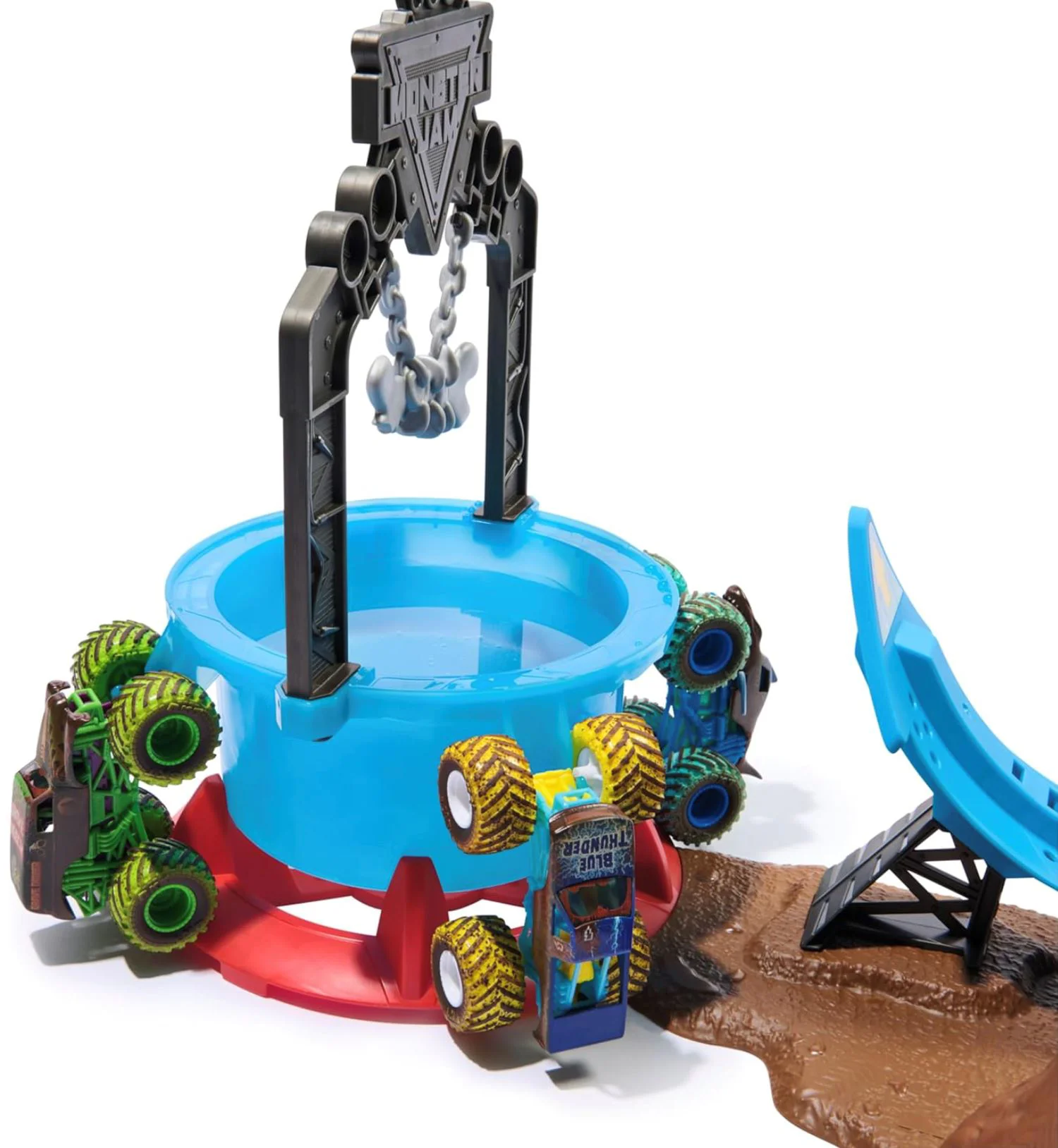 Игровой набор Spin Master Monster Jam, Mud Blasters foto