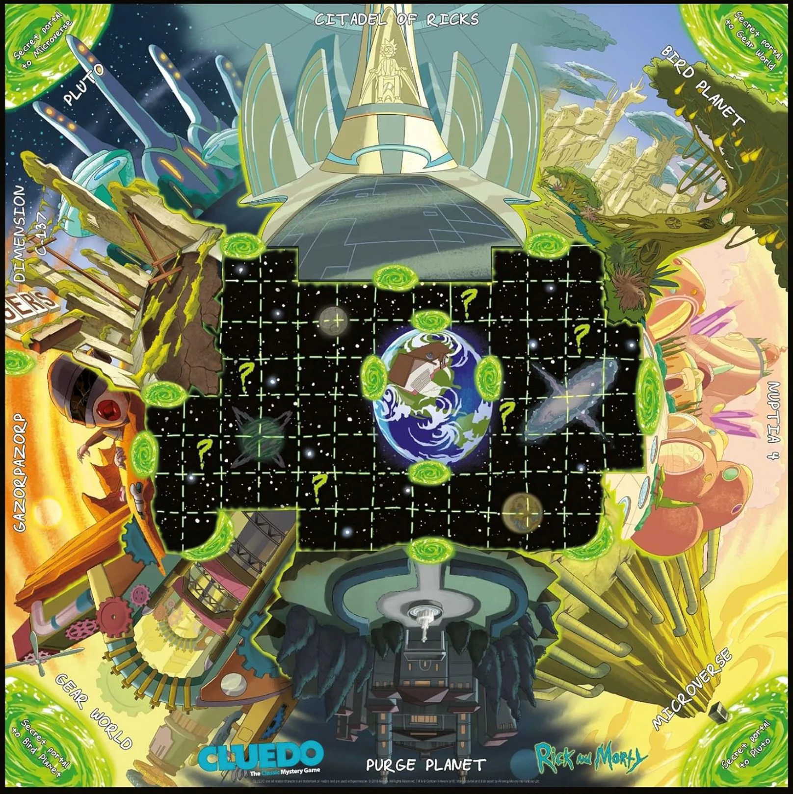 Joc de masa Winning Moves Rick si Morty (en) foto