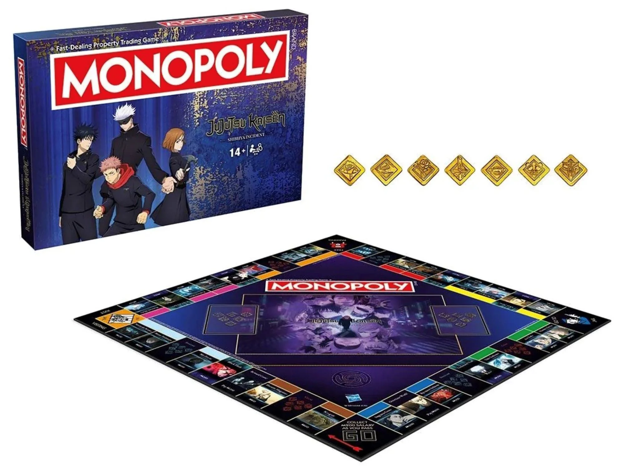 Joc de masa Winning Moves Monopoly, Jujutsu Kaisen (en) foto