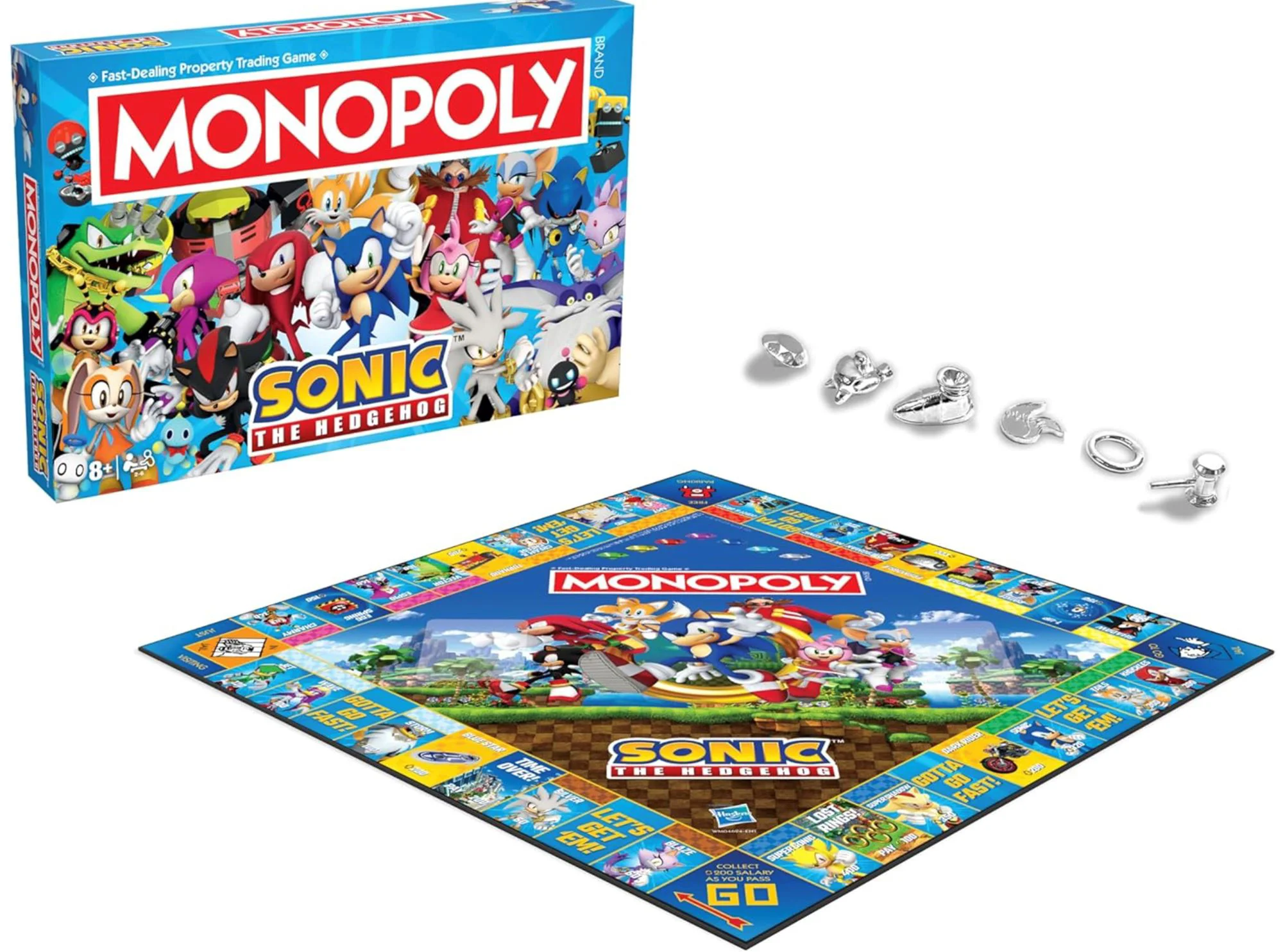 Joc de masa Winning Moves Monopoly, Sonic the Hedgehog (en) foto