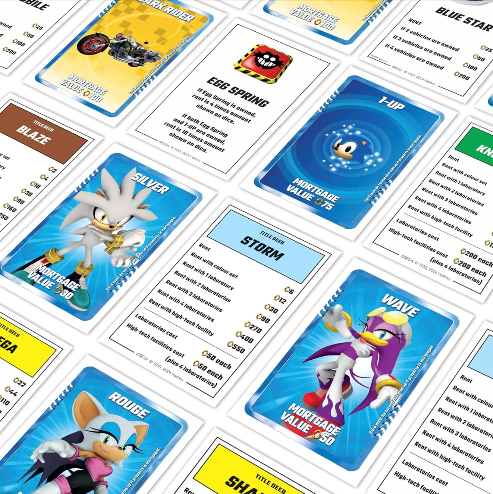 Joc de masa Winning Moves Monopoly, Sonic the Hedgehog (en) foto
