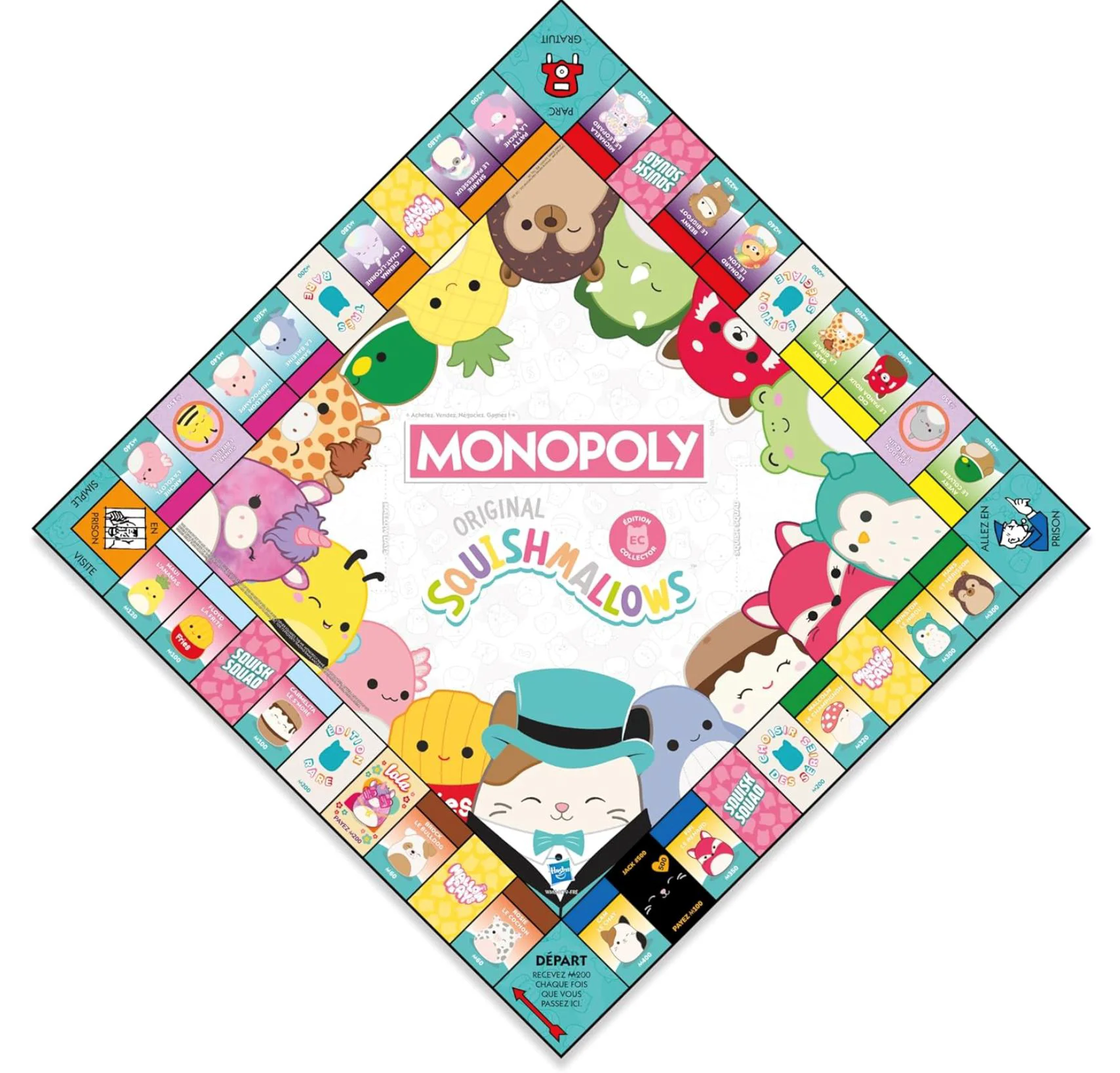 Joc de masa Winning Moves Monopoly, Squishmallows (en) foto