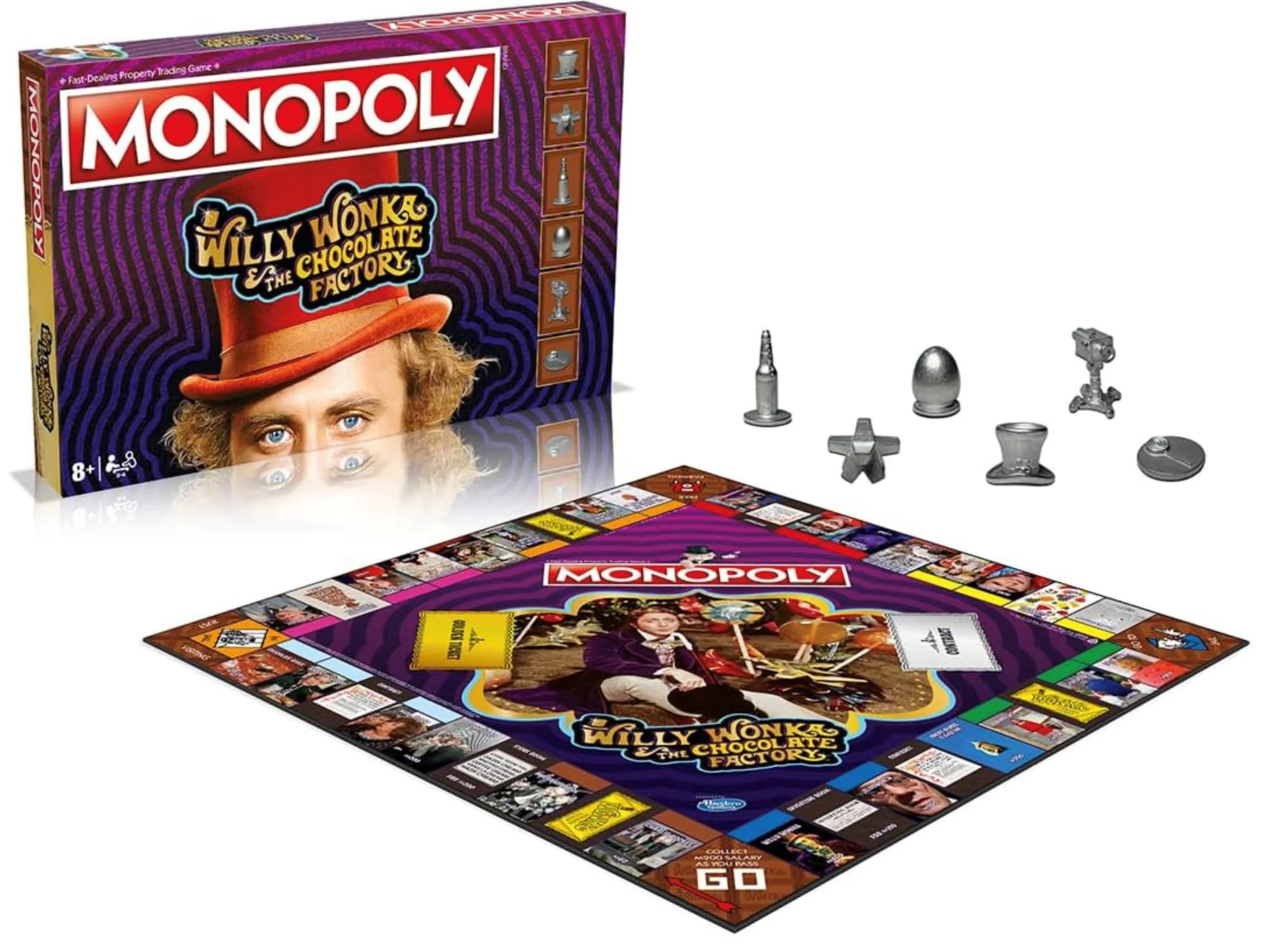 Joc de masa Winning Moves Monopoly, Willy Wonka si fabrica de ciocolata (en) foto