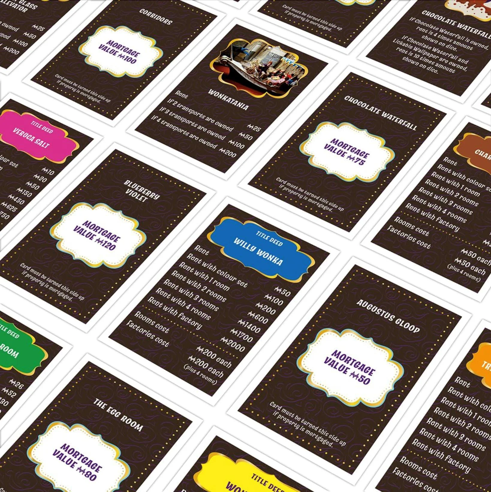 Joc de masa Winning Moves Monopoly, Willy Wonka si fabrica de ciocolata (en) foto
