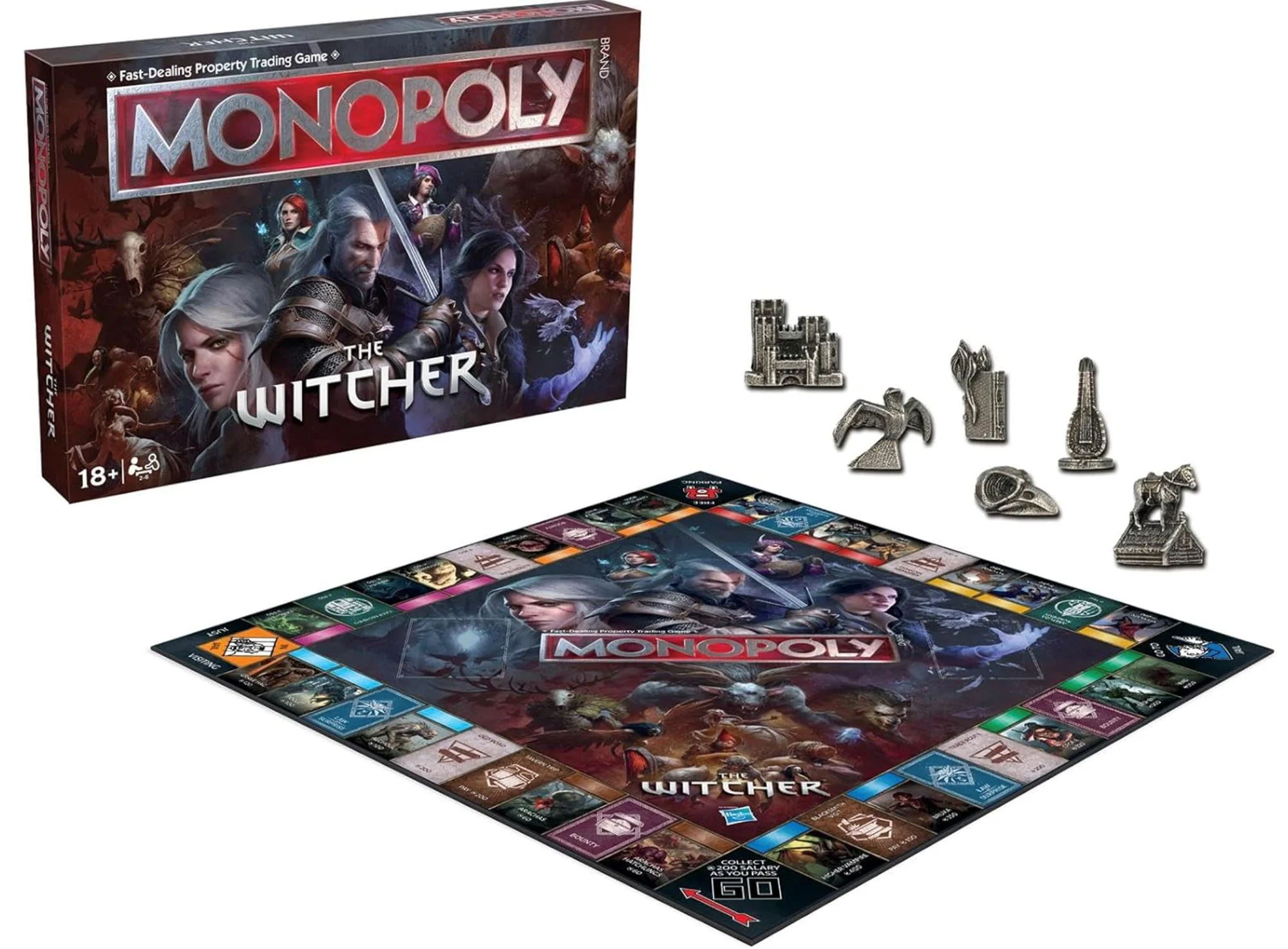 Joc de masa Winning Moves Monopoly, The Witcher (en) foto
