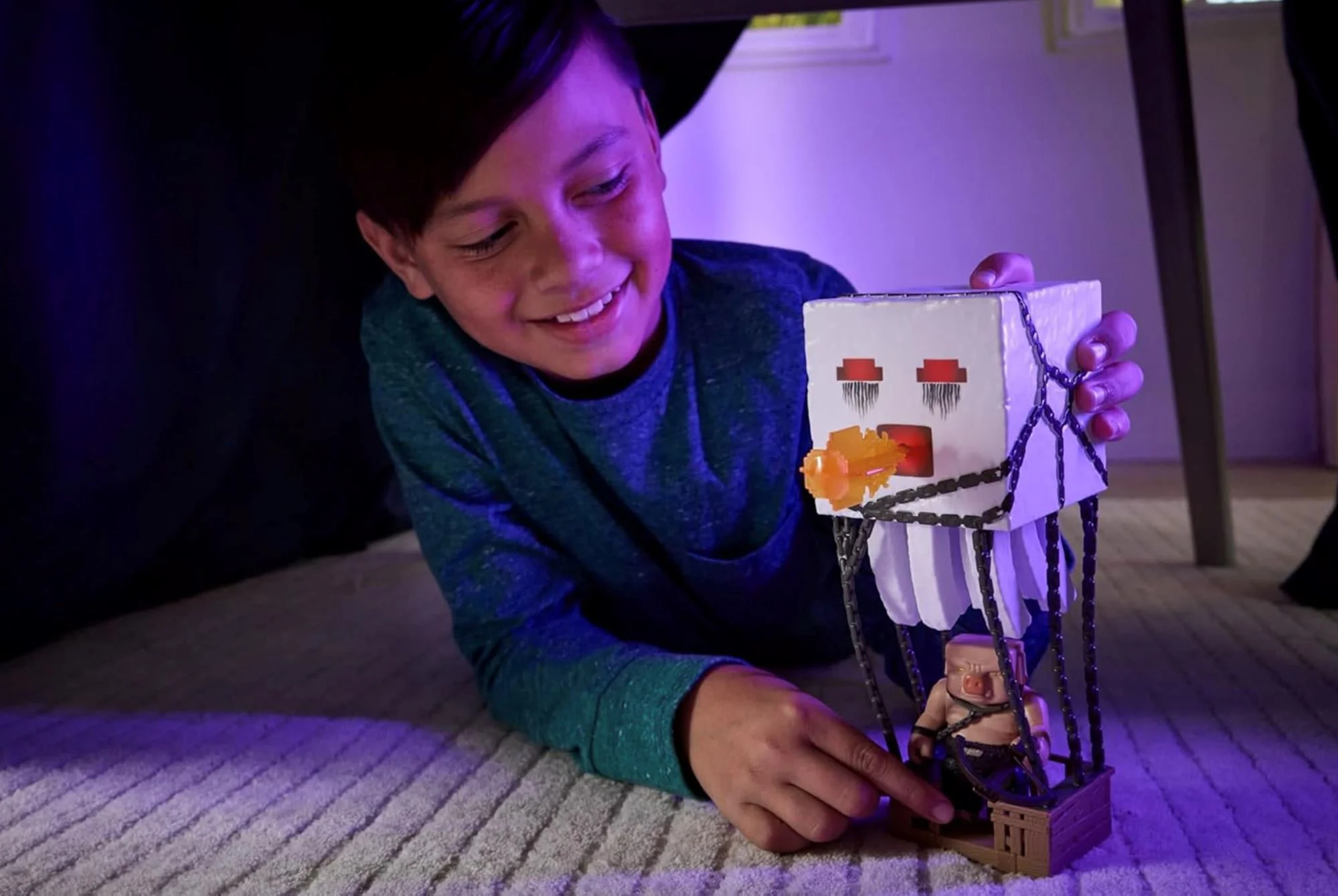 Set de joaca Mattel Minecraft Movie, Fantoma cu atac foto