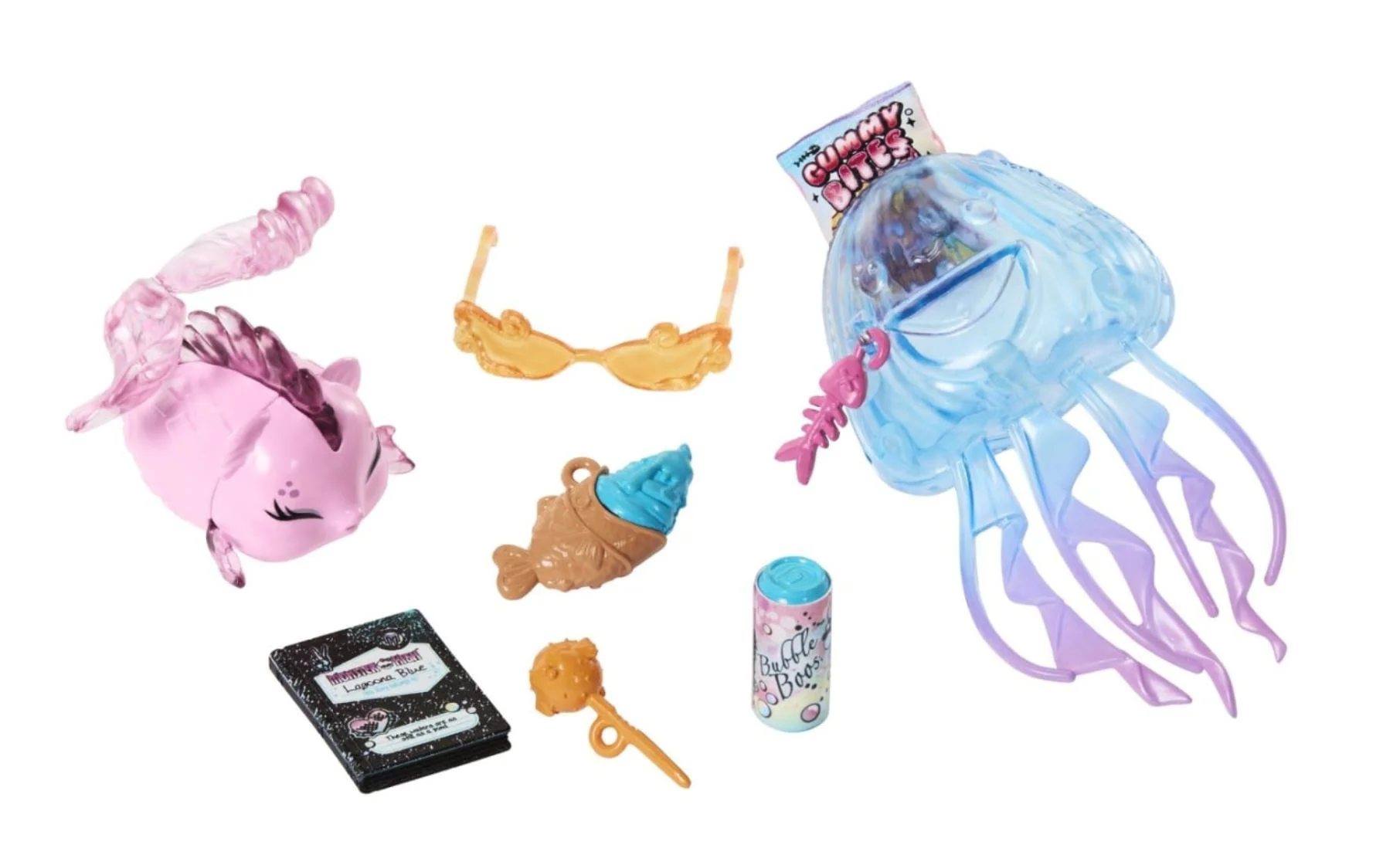 Set de joaca Mattel Monster High, Lagoona Blue, cu accesorii foto