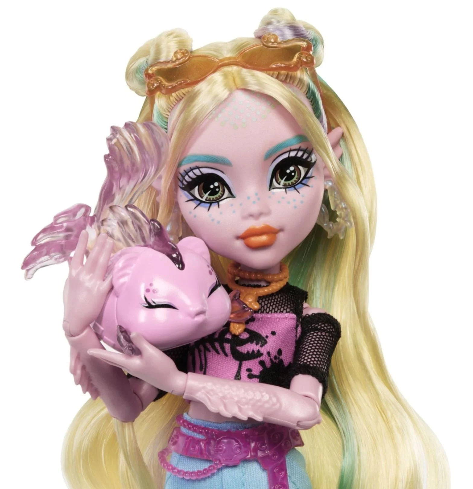 Set de joaca Mattel Monster High, Lagoona Blue, cu accesorii foto