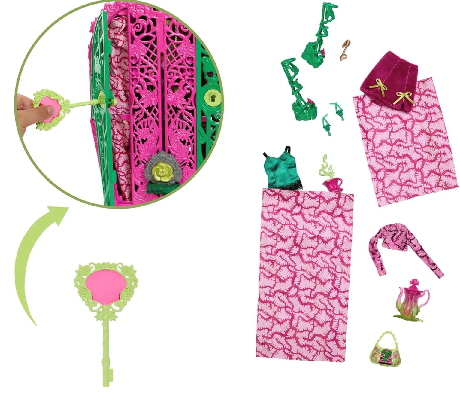 Игровой набор Monster High, Кукла Venus McFlytrap и тайны сада foto