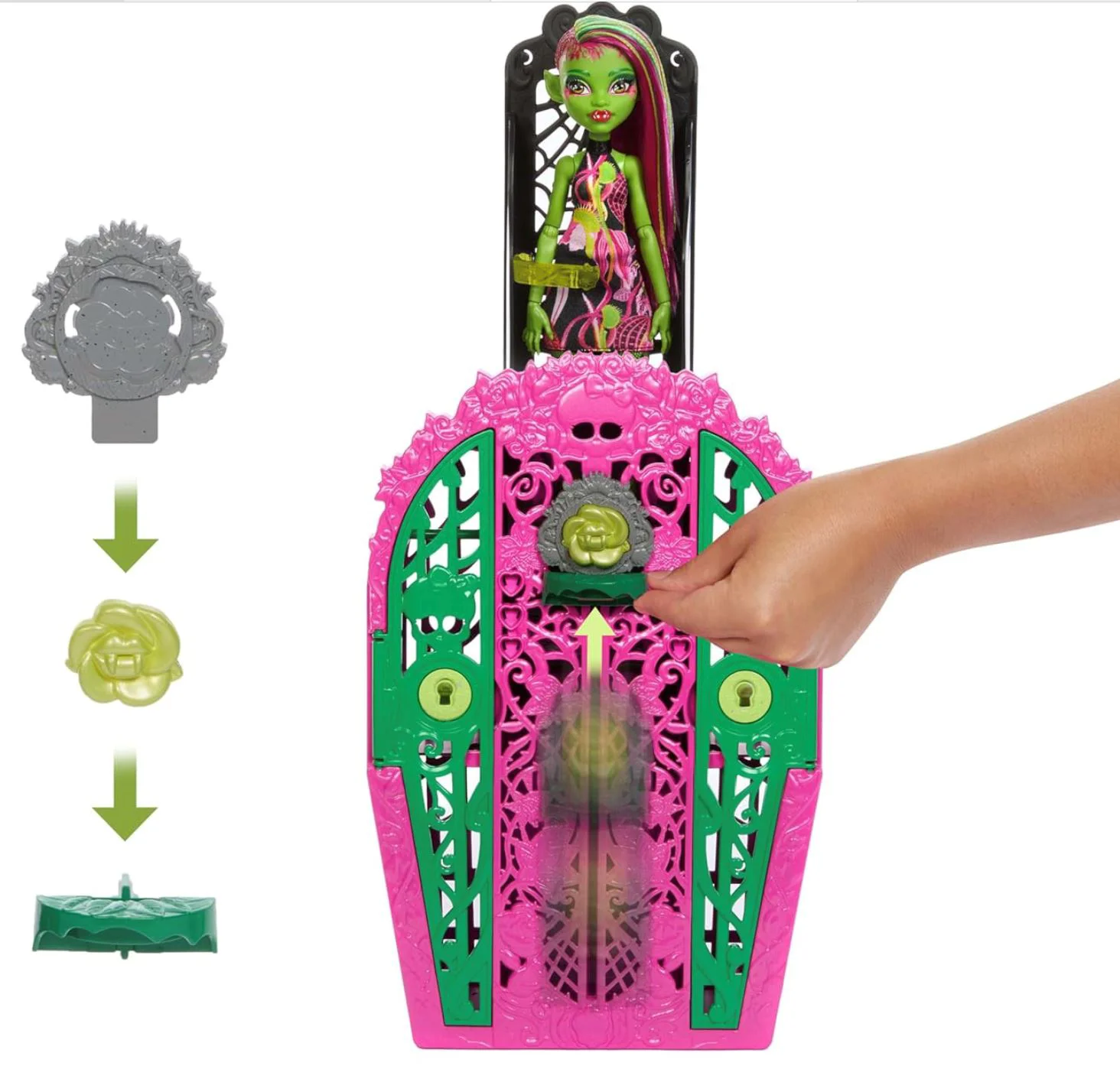 Игровой набор Monster High, Кукла Venus McFlytrap и тайны сада foto