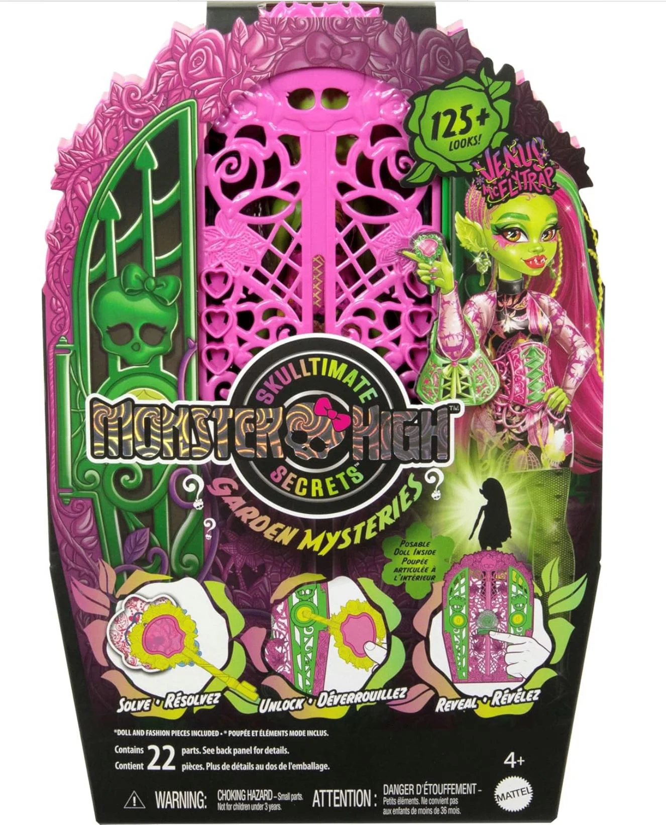 Игровой набор Monster High, Кукла Venus McFlytrap и тайны сада foto