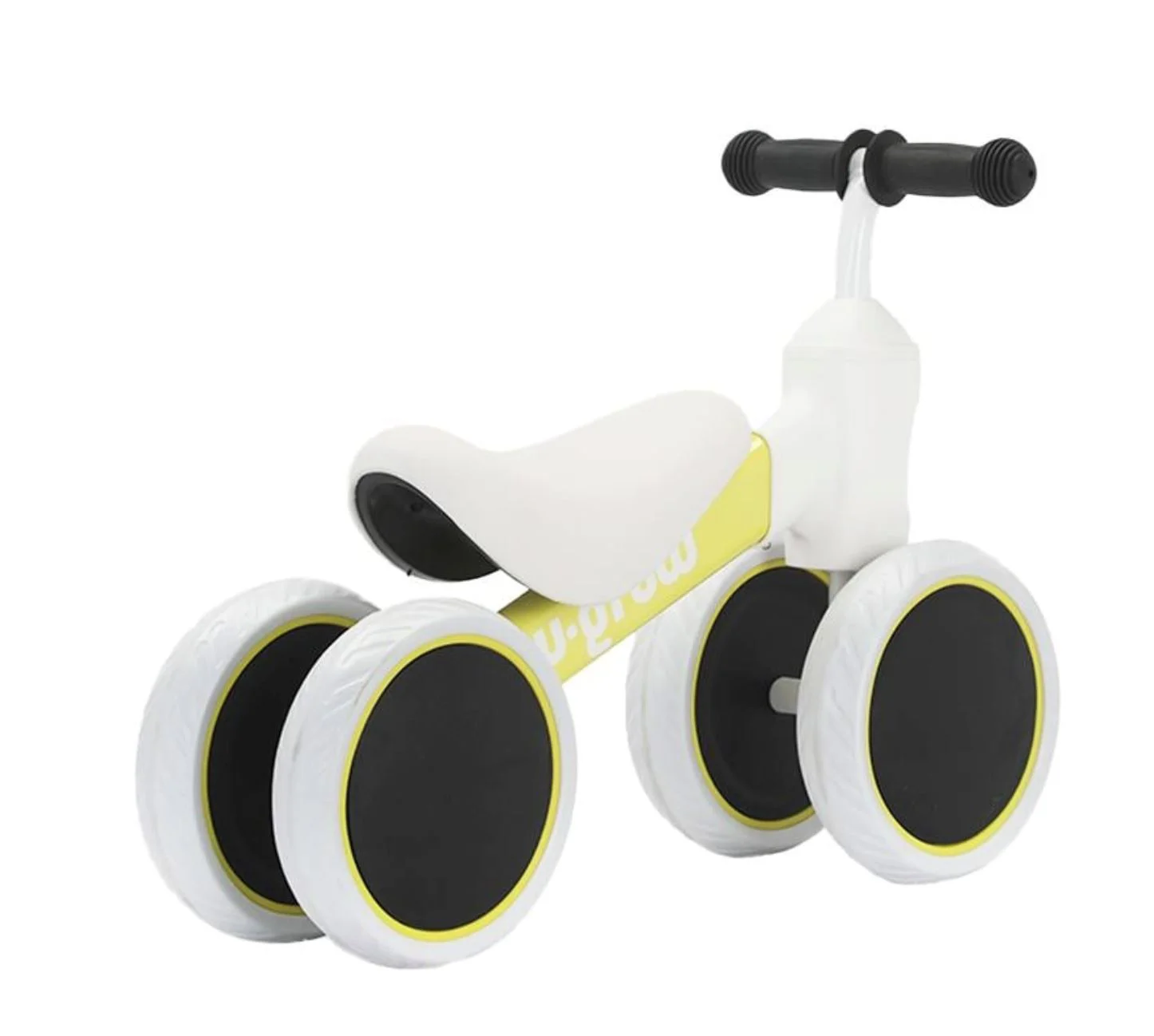 Mini bicicleta U-grow de echilibru, Galbena foto