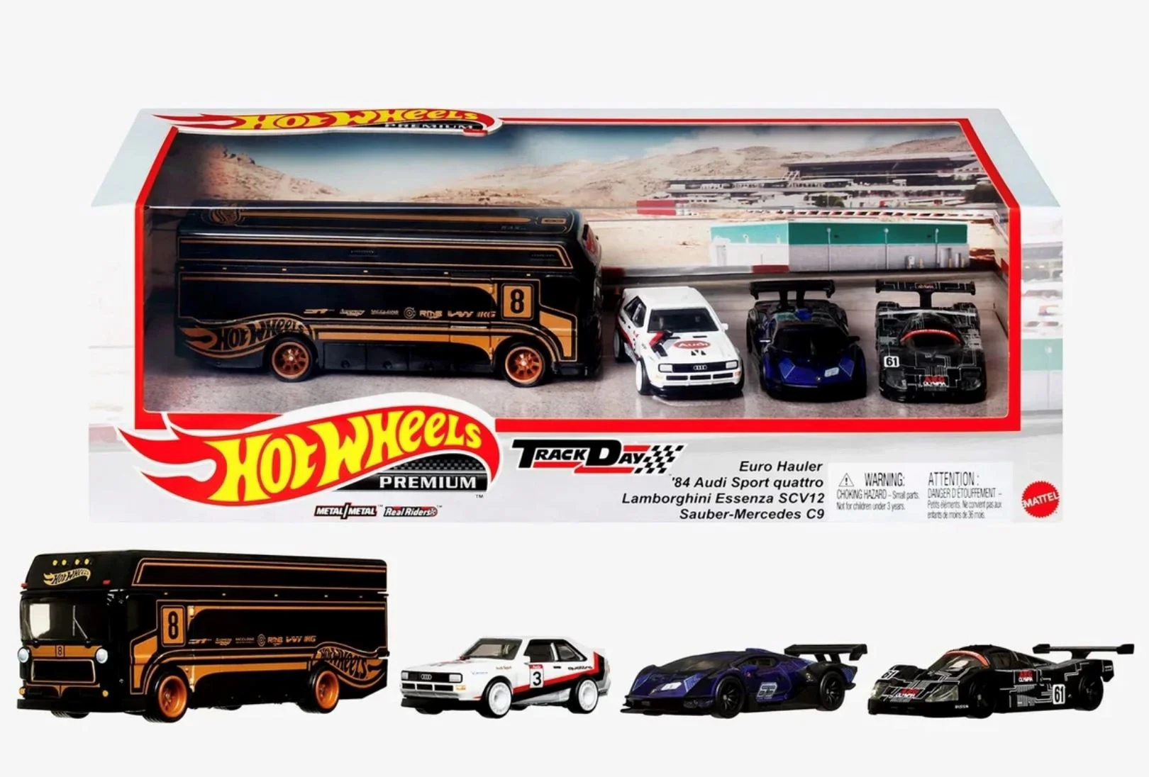 Set de colectie Hot Wheels din 4 automobile, Premium Collector (as.) foto