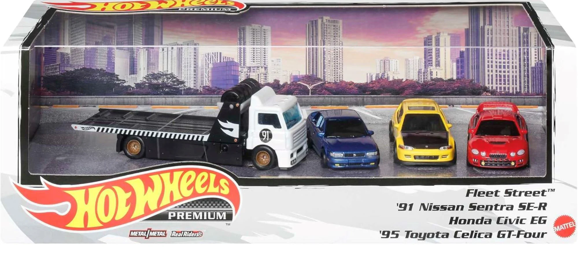 Set de colectie Hot Wheels din 4 automobile, Premium Collector (as.) foto