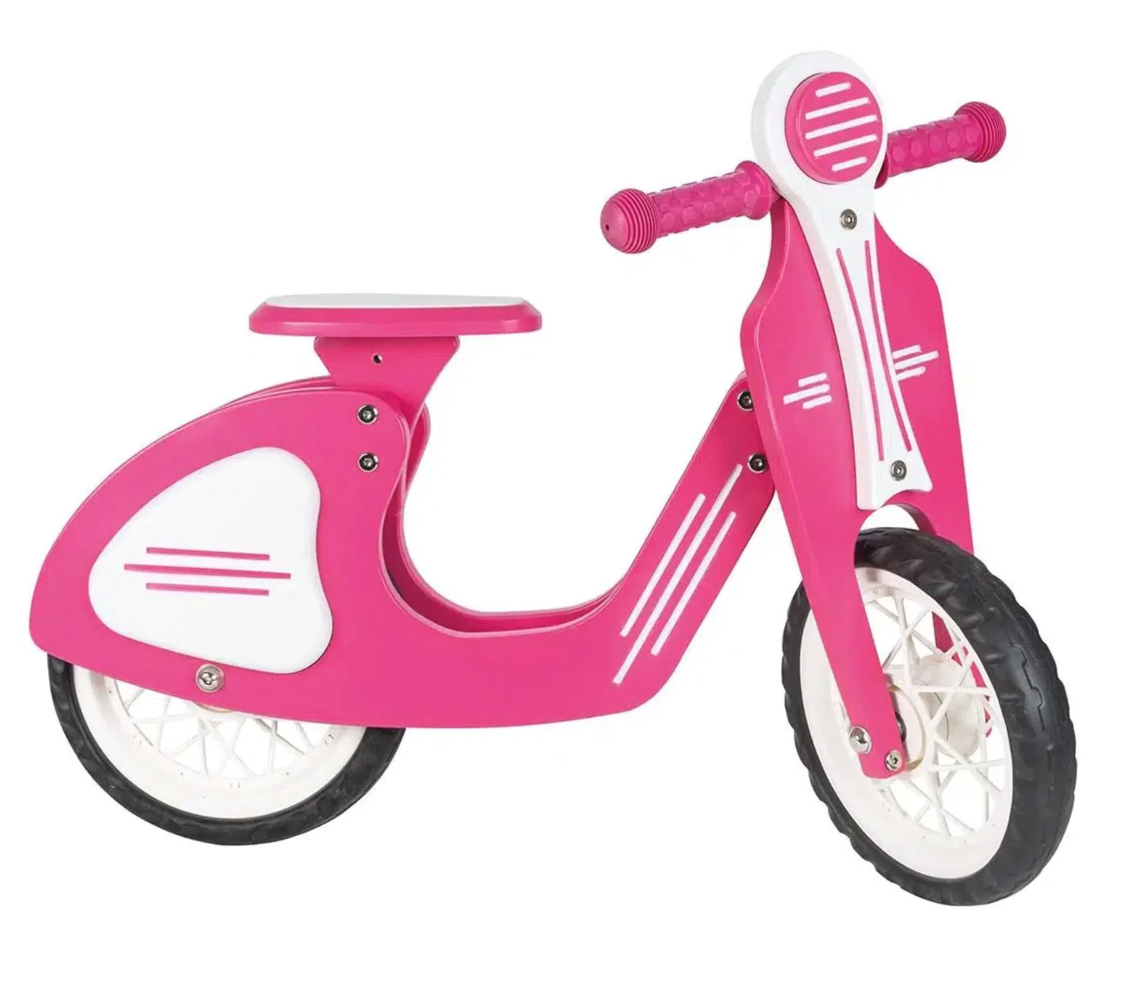 Retro bicicleta Pilsan fara pedale, cu roti EVA foto
