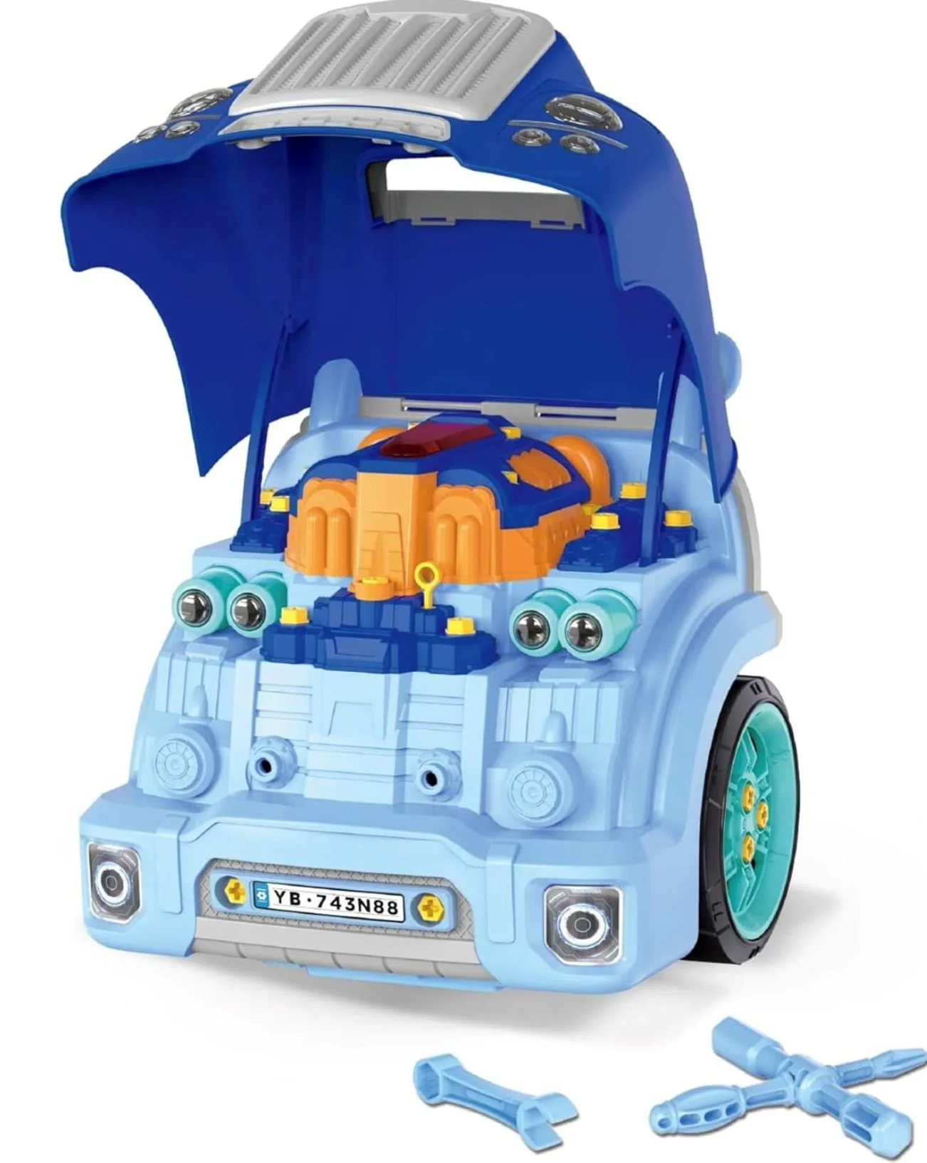Игровой набор Essa Toys Мой первый автомеханик, 59 эл. foto