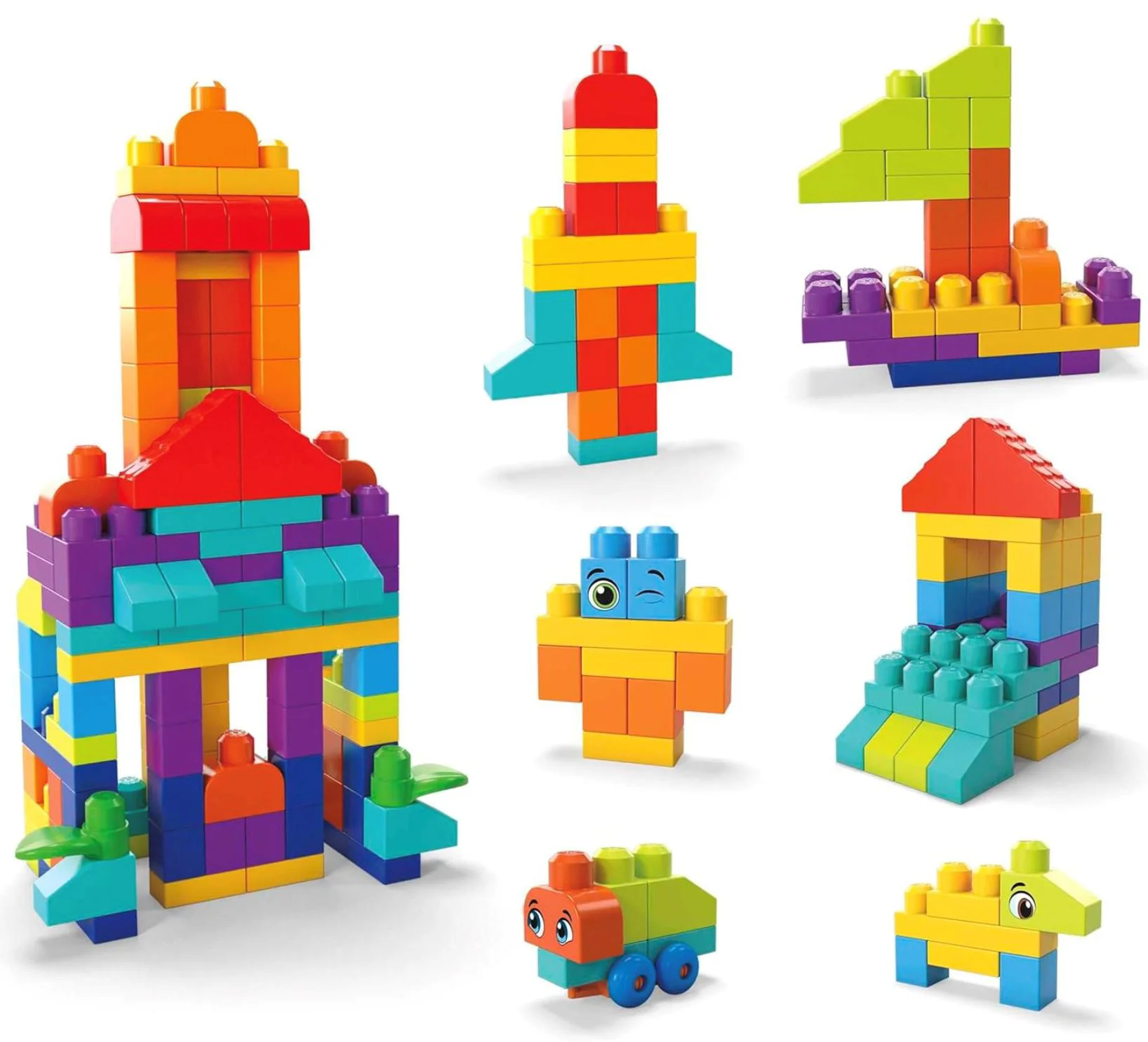 Конструктор Fisher-Price Mega Bloks, 150 эл. foto
