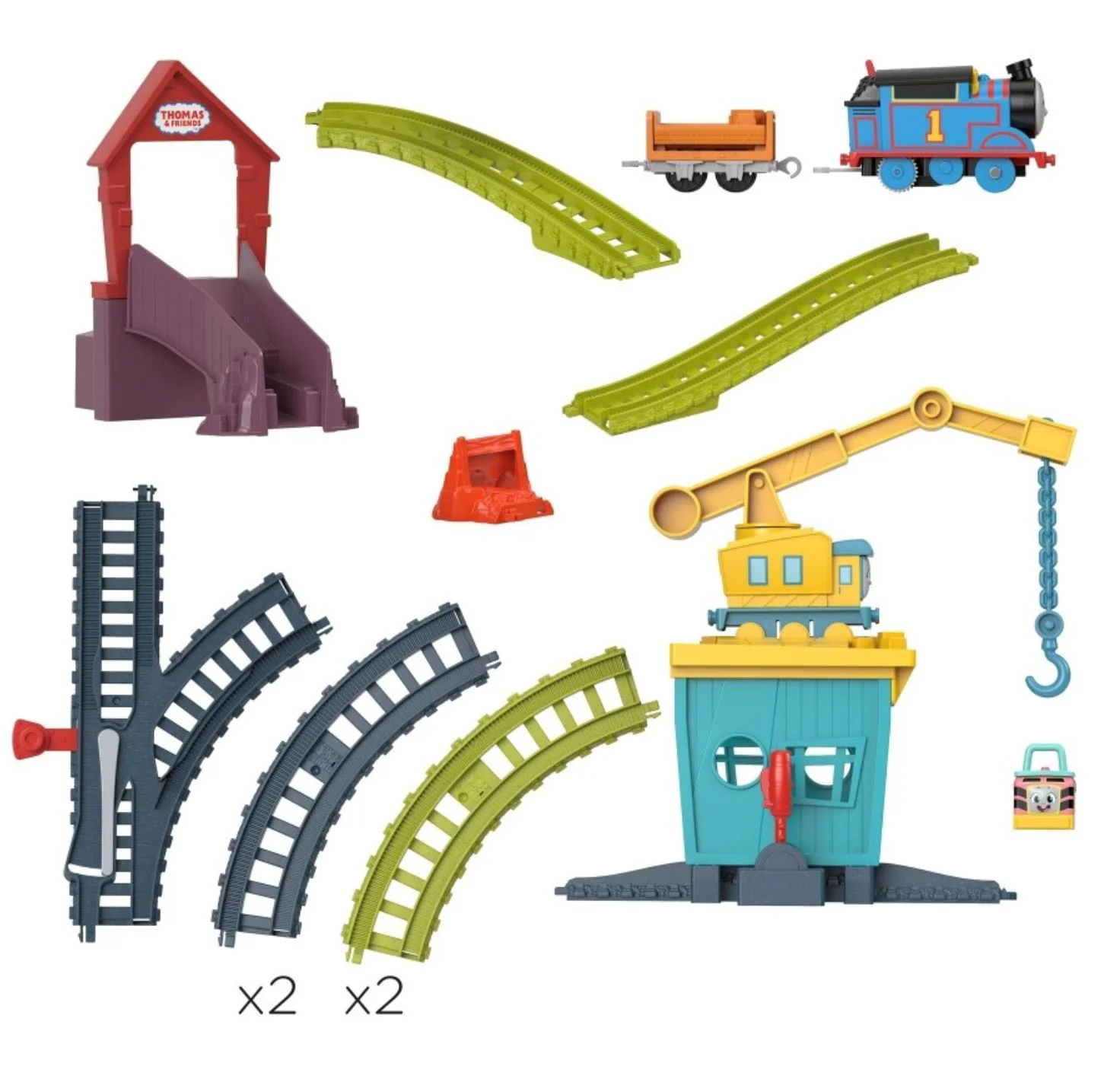 Игровой набор Fisher-Price Поезд и трек Томас и друзья foto