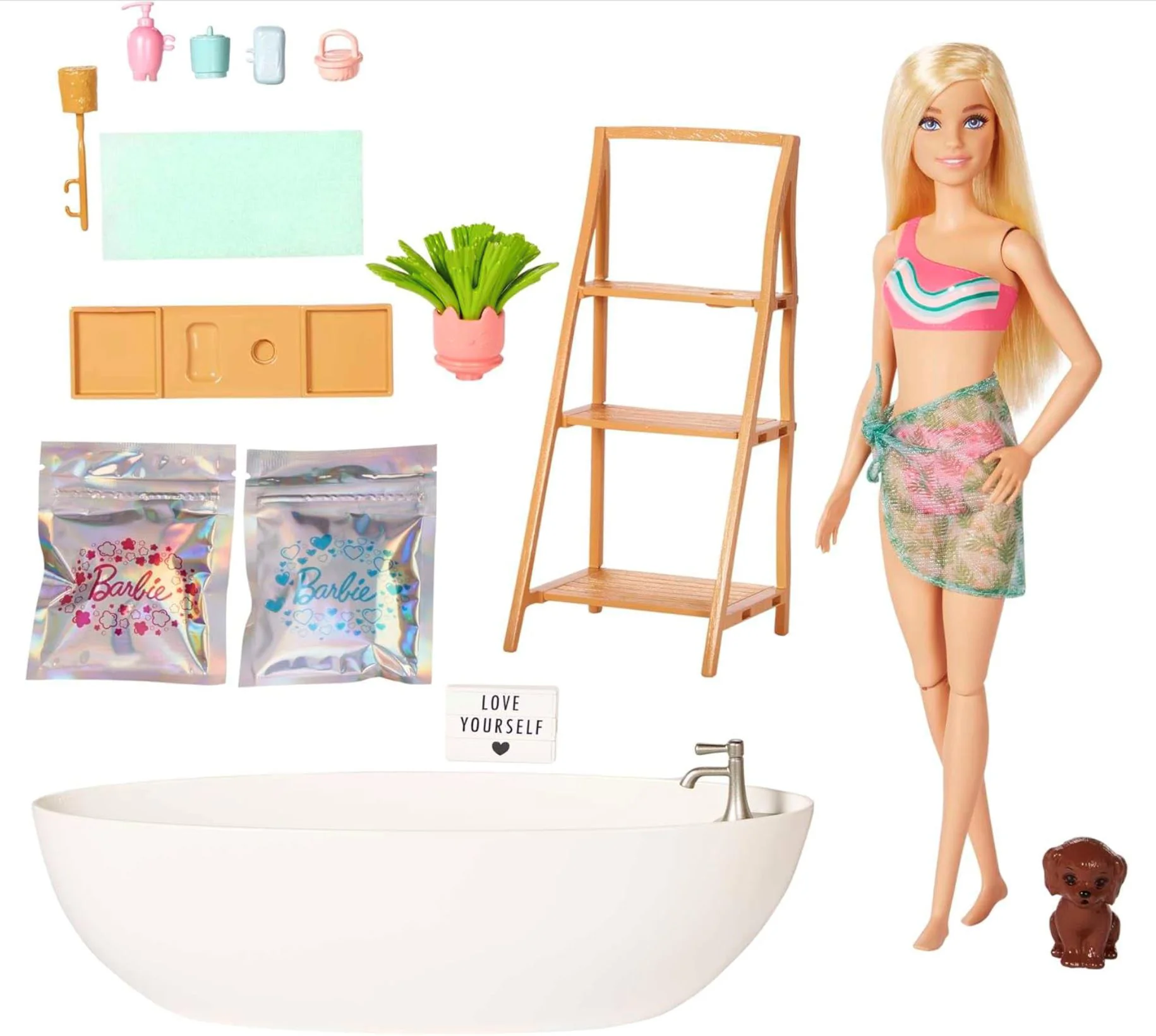 Игровой набор Barbie Ванна с конфетти foto