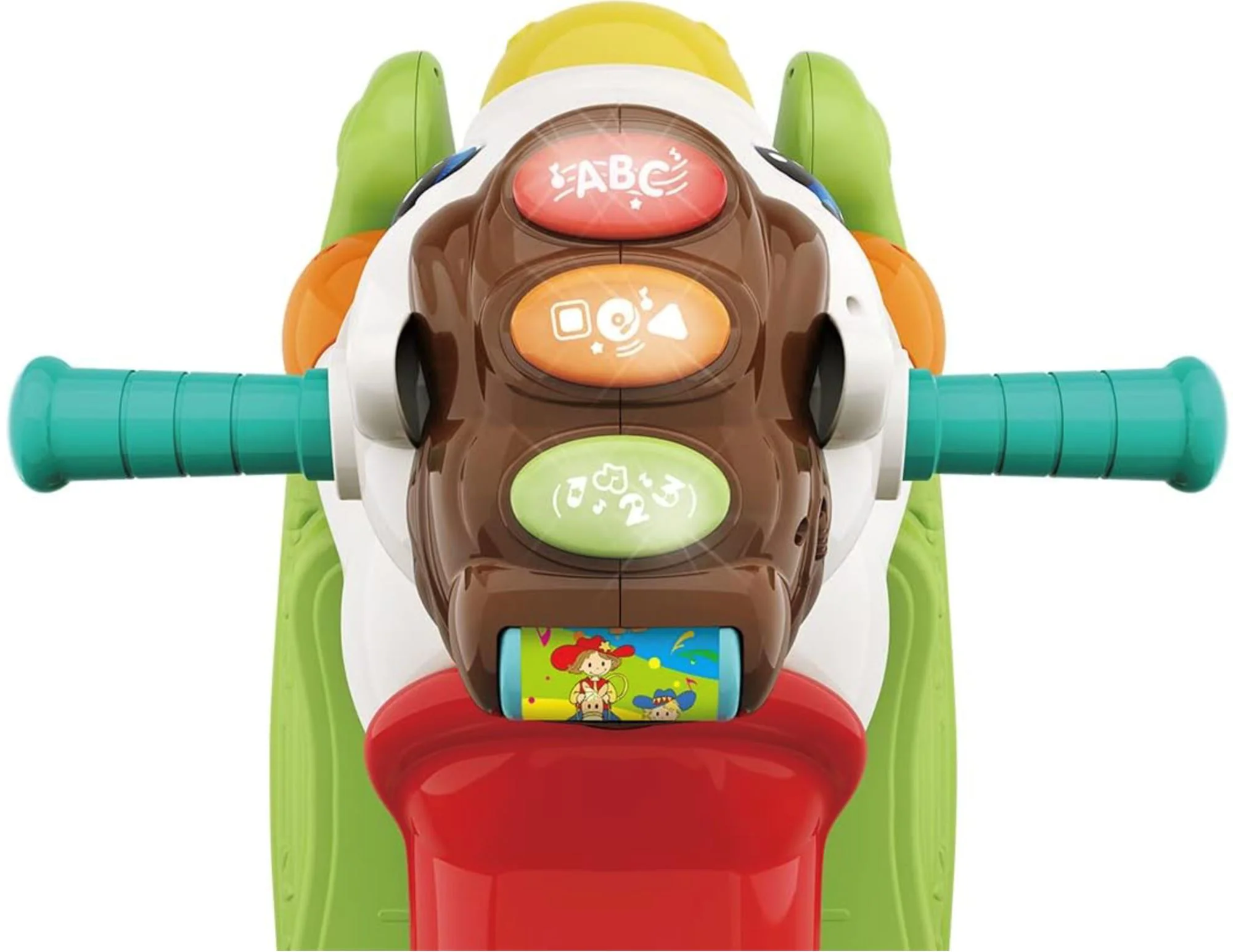 Качалка 2 в 1 Hola Toys Пони для верховой езды foto