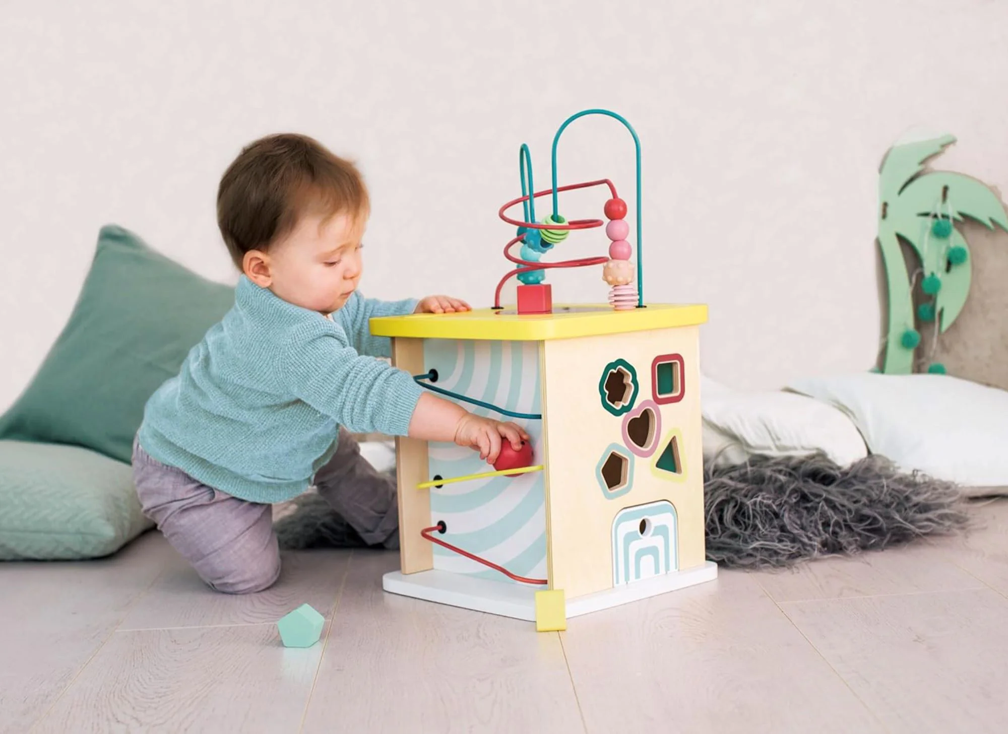 Куб Hape Montessori образовательный foto