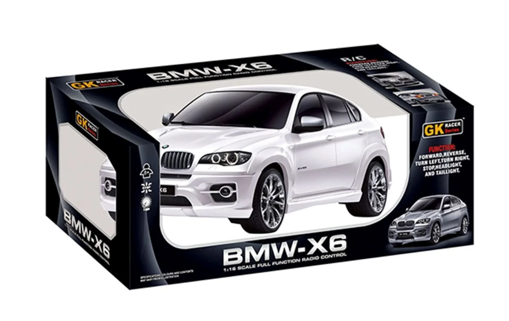 Радиоуправляемая машина RC Cars BMW X6 1:10, аккумулятор 7,2V foto