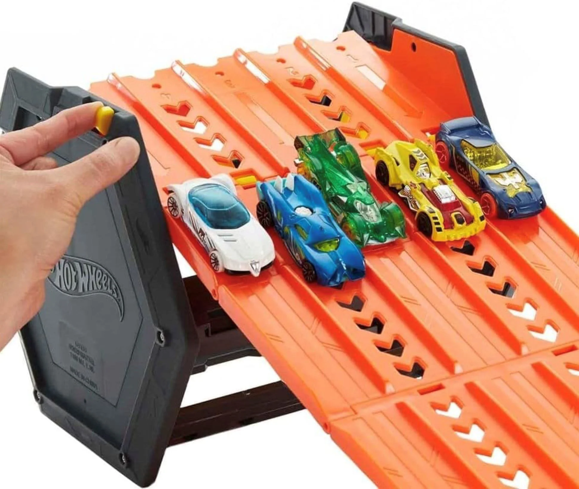 Set de joaca Hot Wheels Pista portabila, Roll Out Raceway foto
