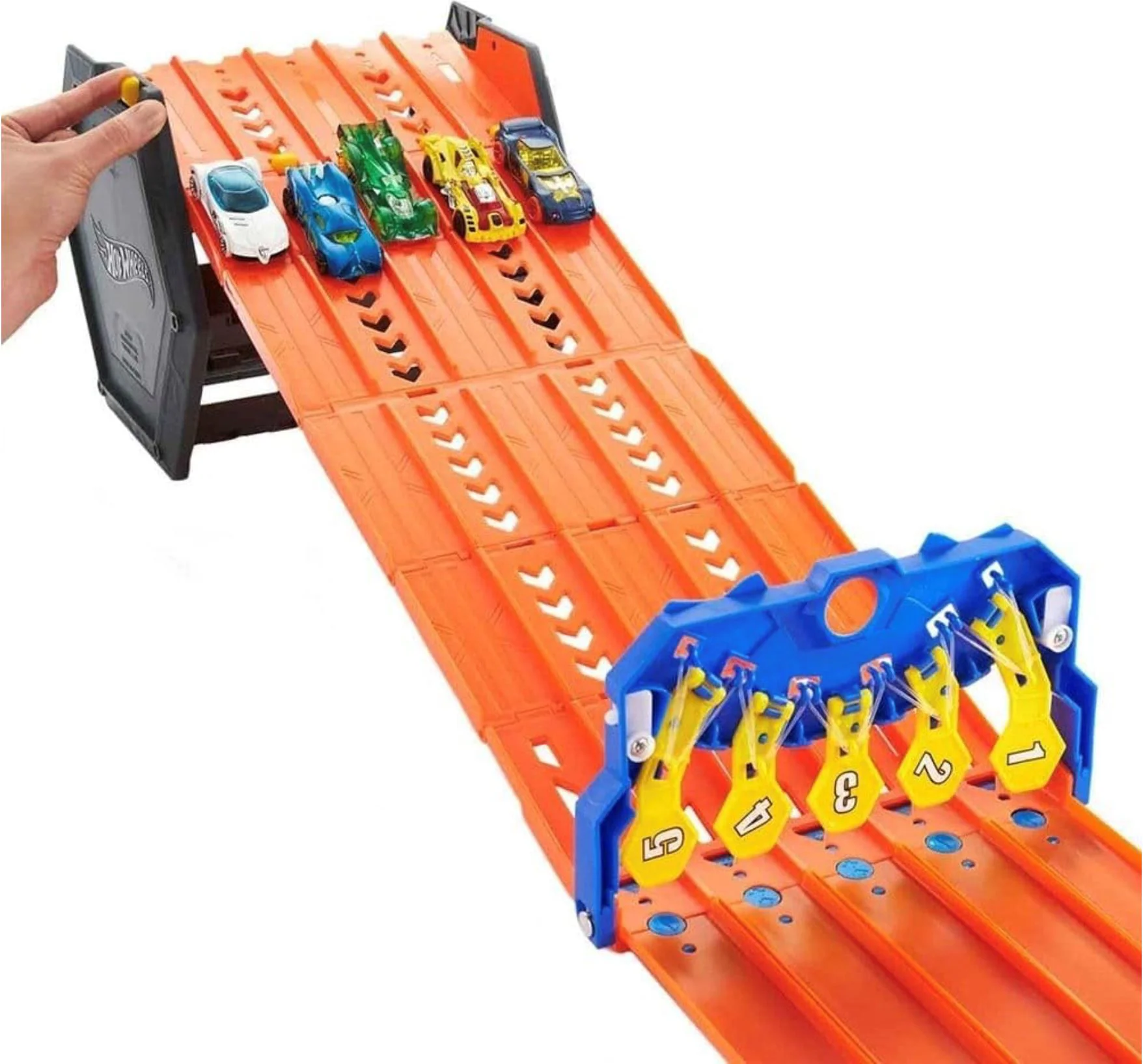 Set de joaca Hot Wheels Pista portabila, Roll Out Raceway foto