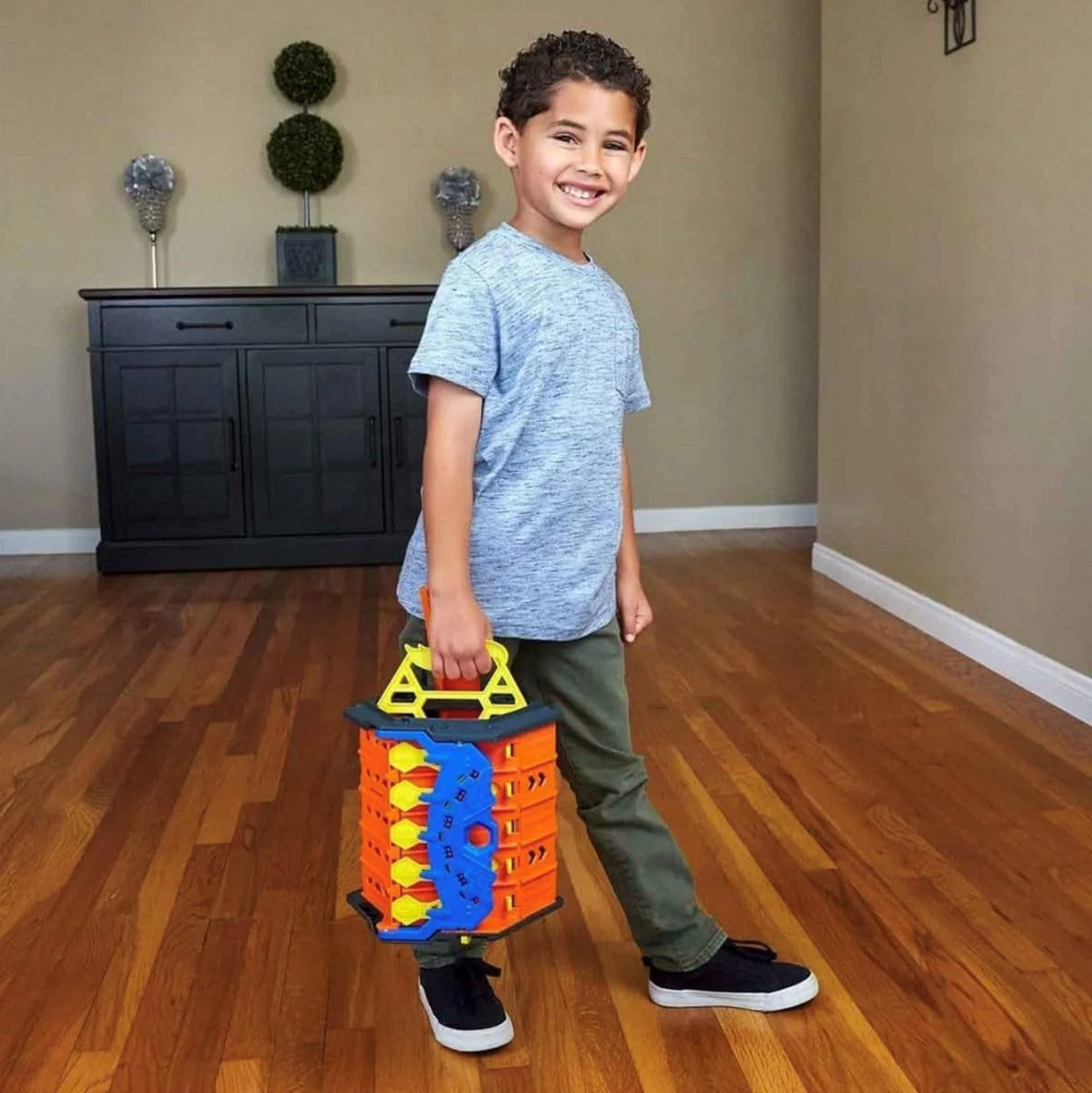 Set de joaca Hot Wheels Pista portabila, Roll Out Raceway foto