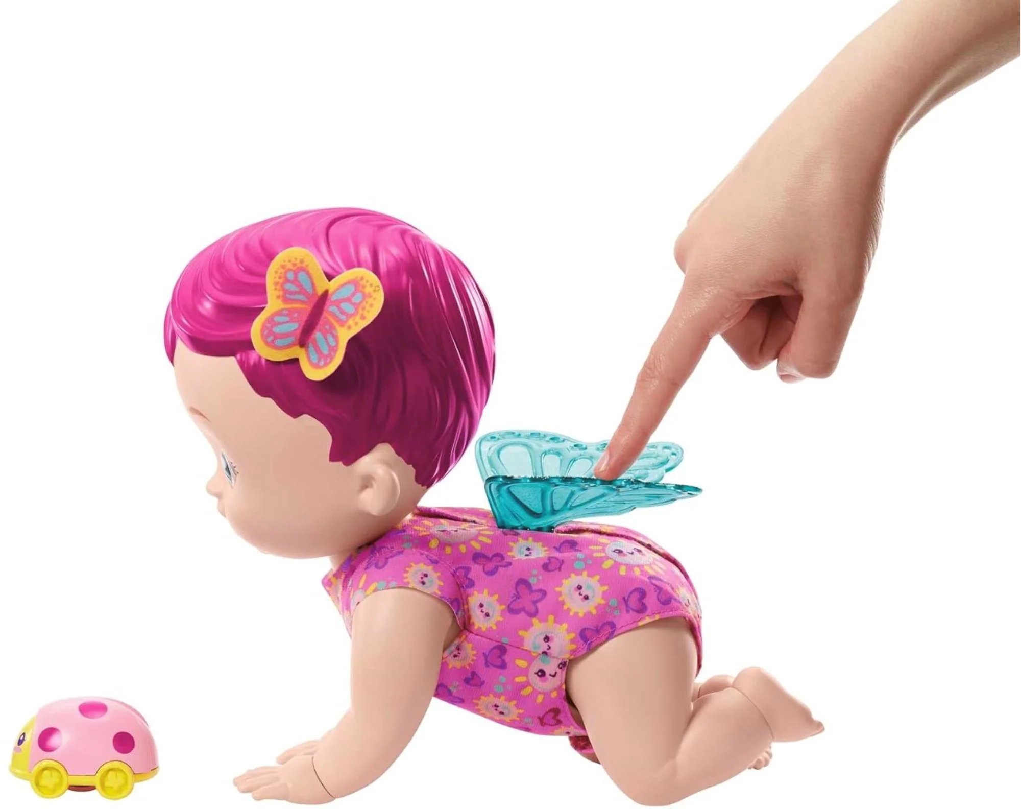 Papusa MATTEL BABY BUTTERFLY, My Garden Baby foto