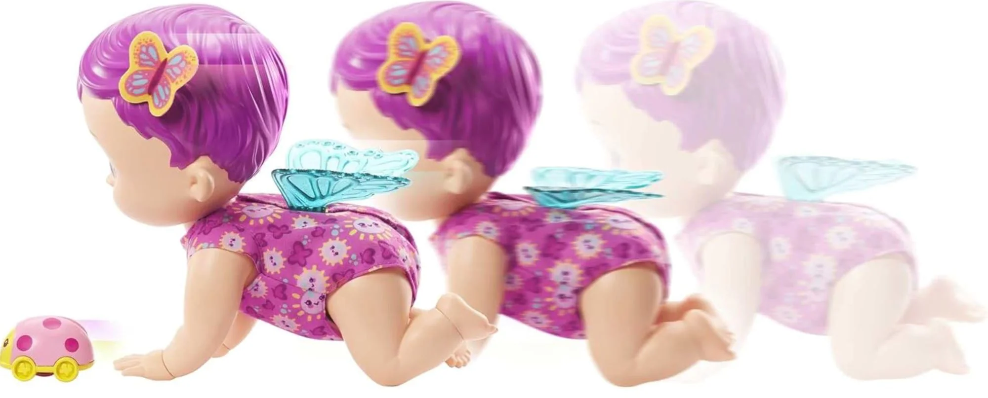 Papusa MATTEL BABY BUTTERFLY, My Garden Baby foto